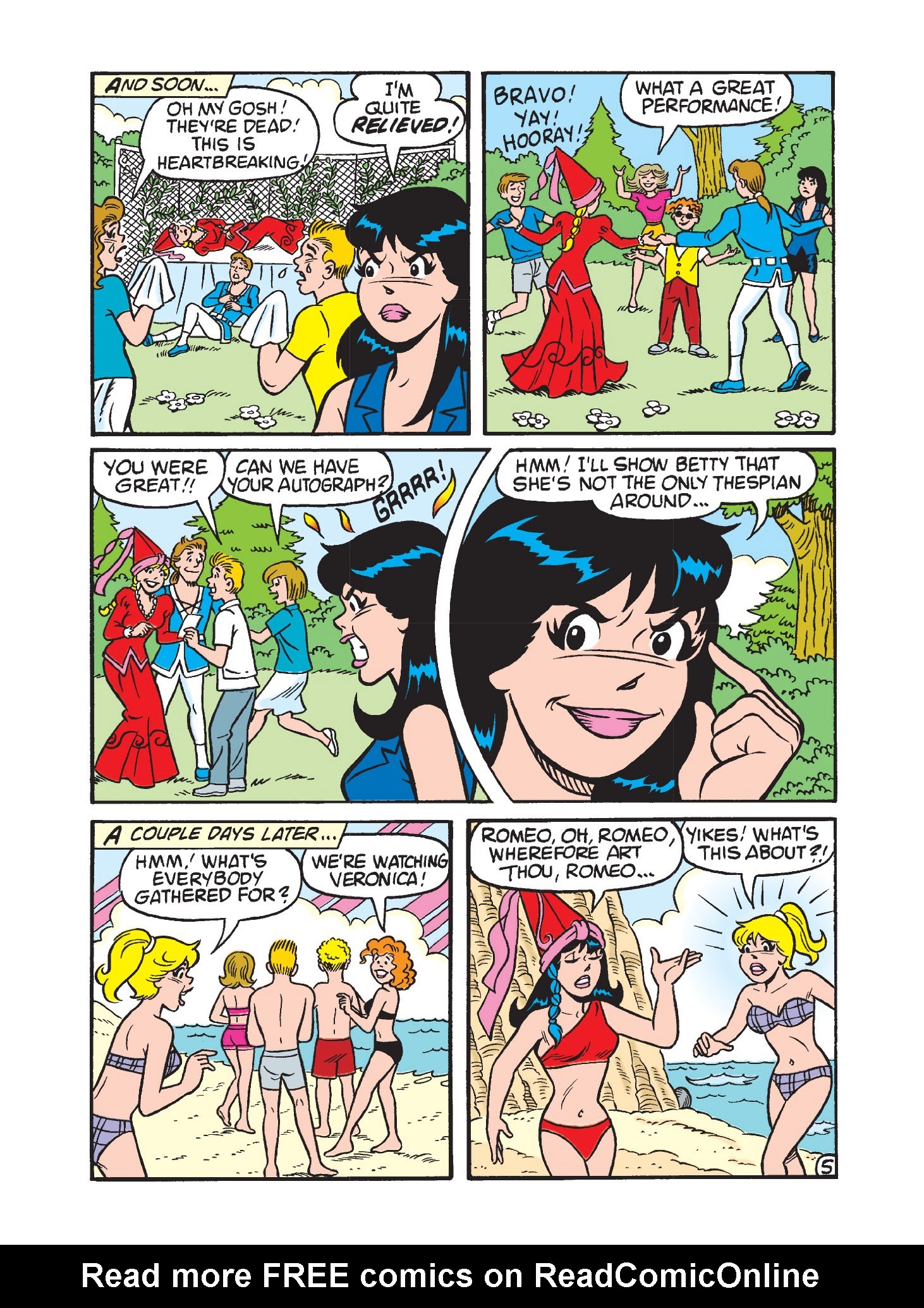 Read online Betty & Veronica Friends Double Digest comic -  Issue #227 - 72
