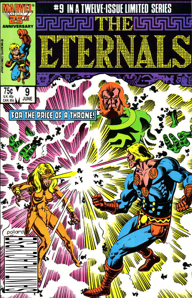 Read online Eternals (1985) comic -  Issue #9 - 1