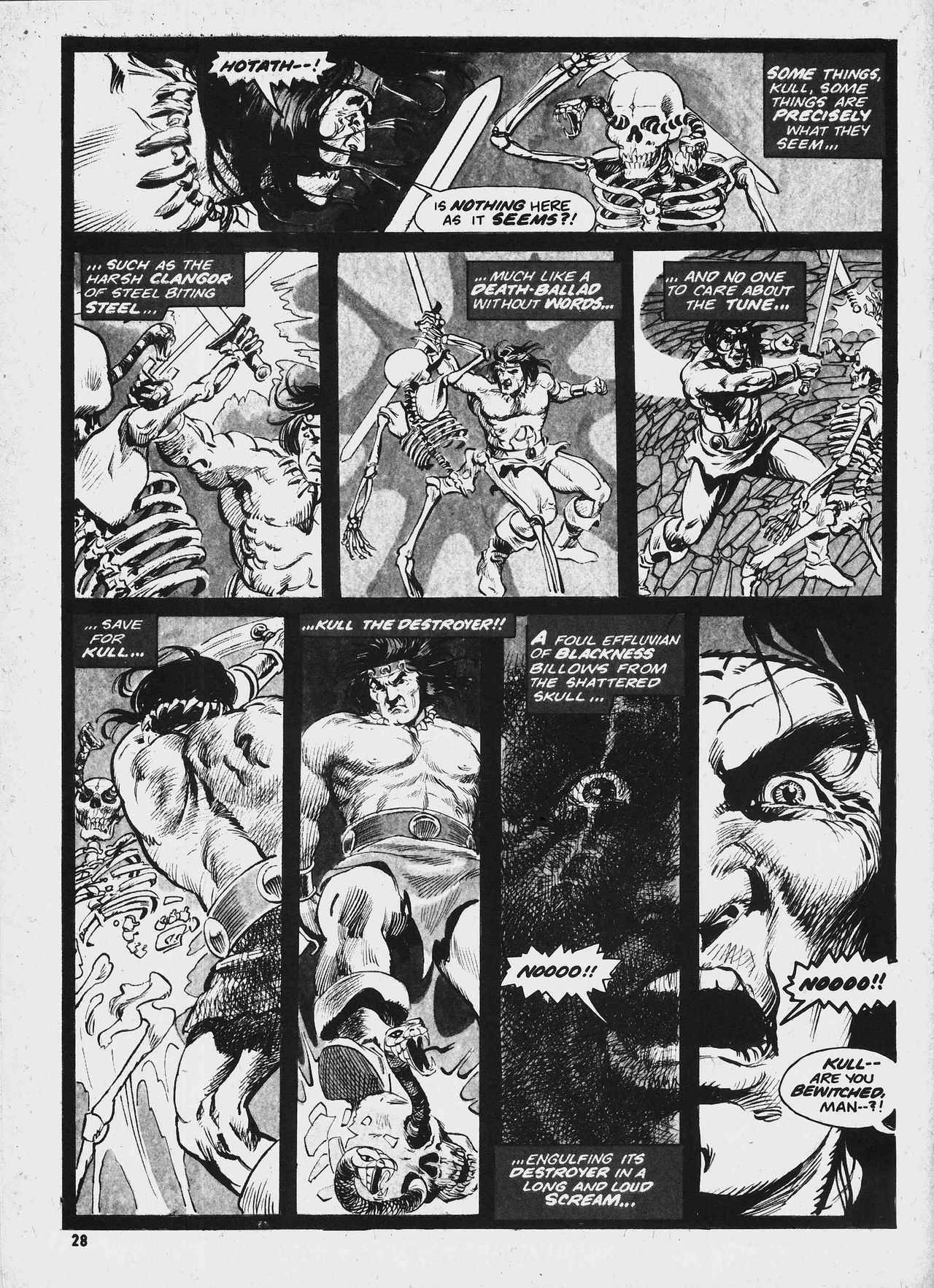 Read online Kull and the Barbarians comic -  Issue #3 - 28