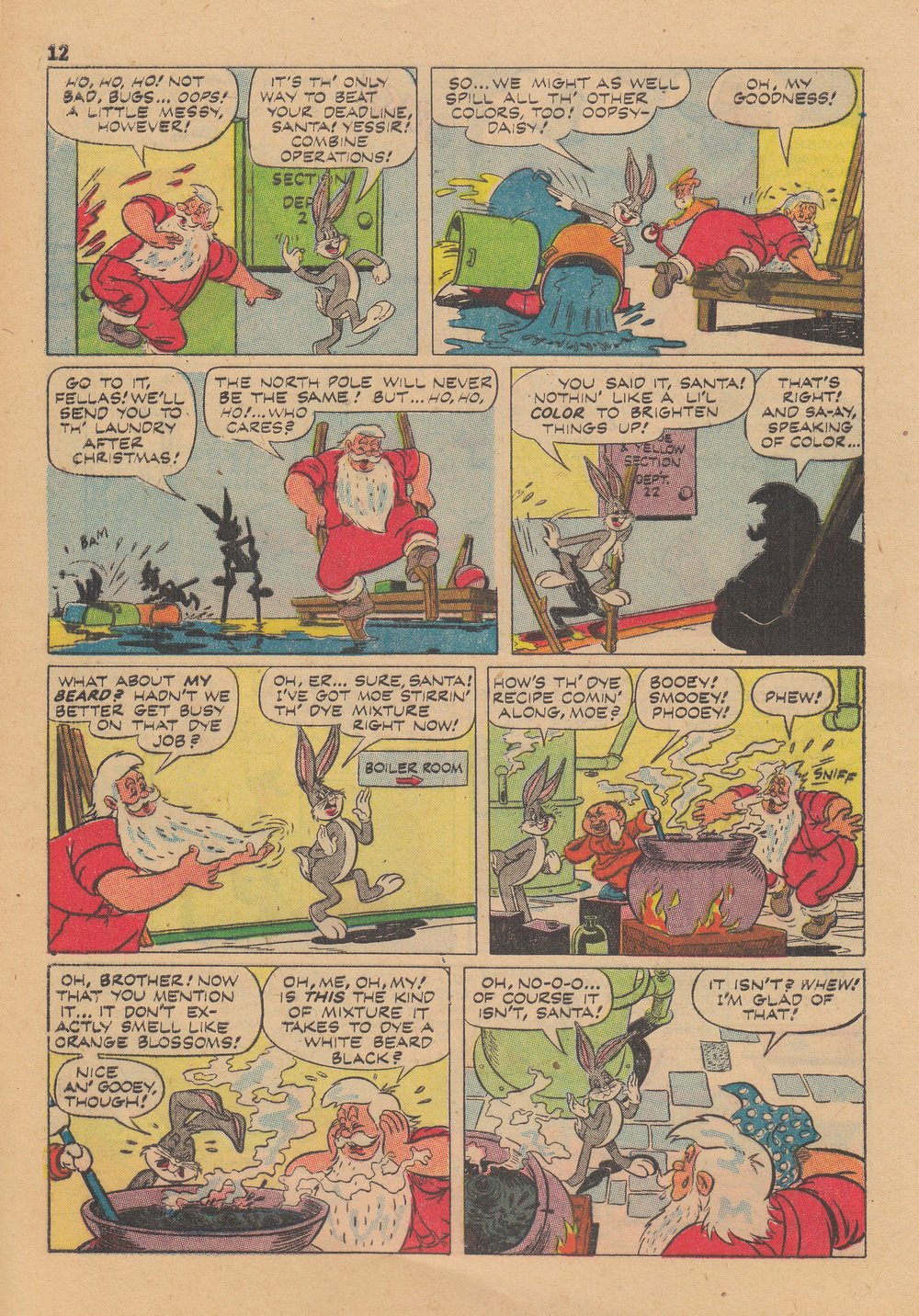 Read online Bugs Bunny's Christmas Funnies comic -  Issue # TPB 2 - 14