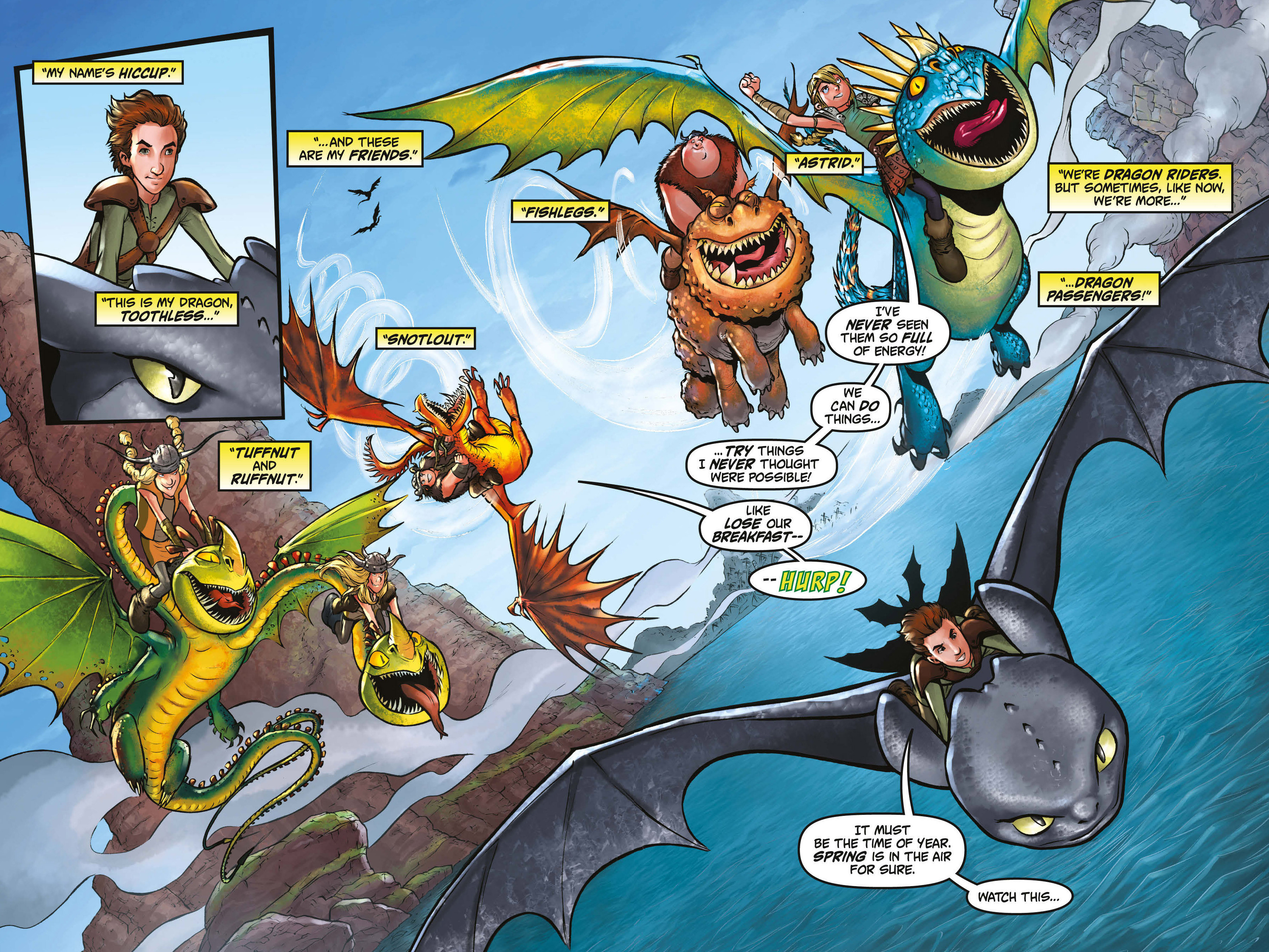 Read online DreamWorks Dragons: Riders of Berk comic -  Issue #1 - 8