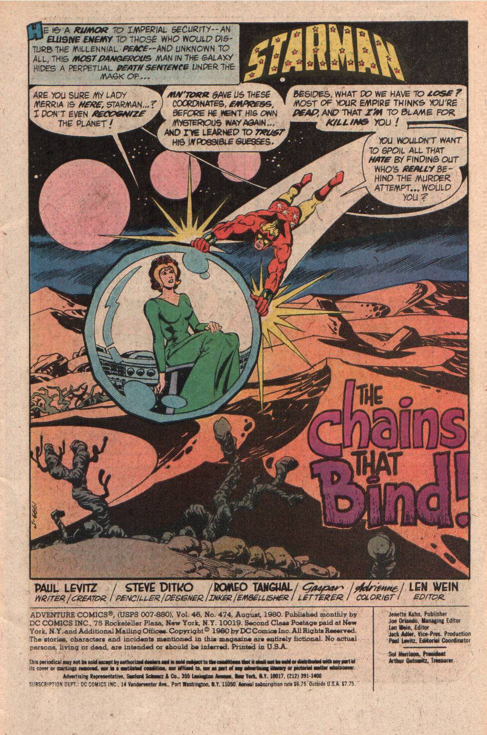 Read online Adventure Comics (1938) comic -  Issue #474 - 3