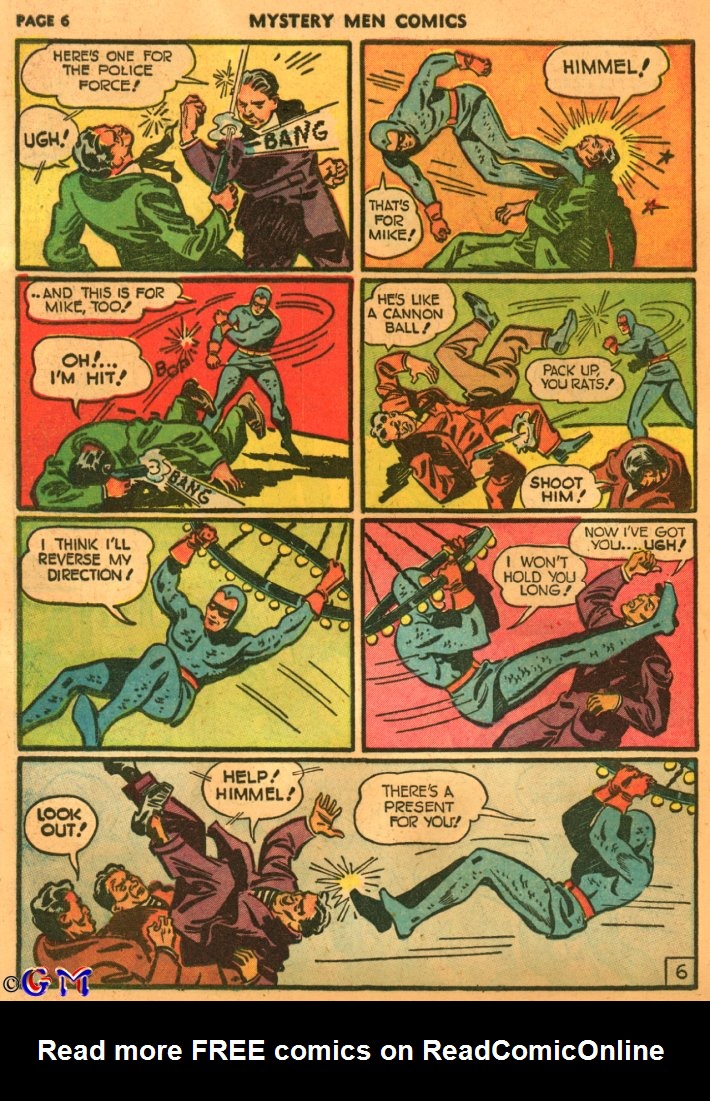 Read online Mystery Men Comics comic -  Issue #25 - 8