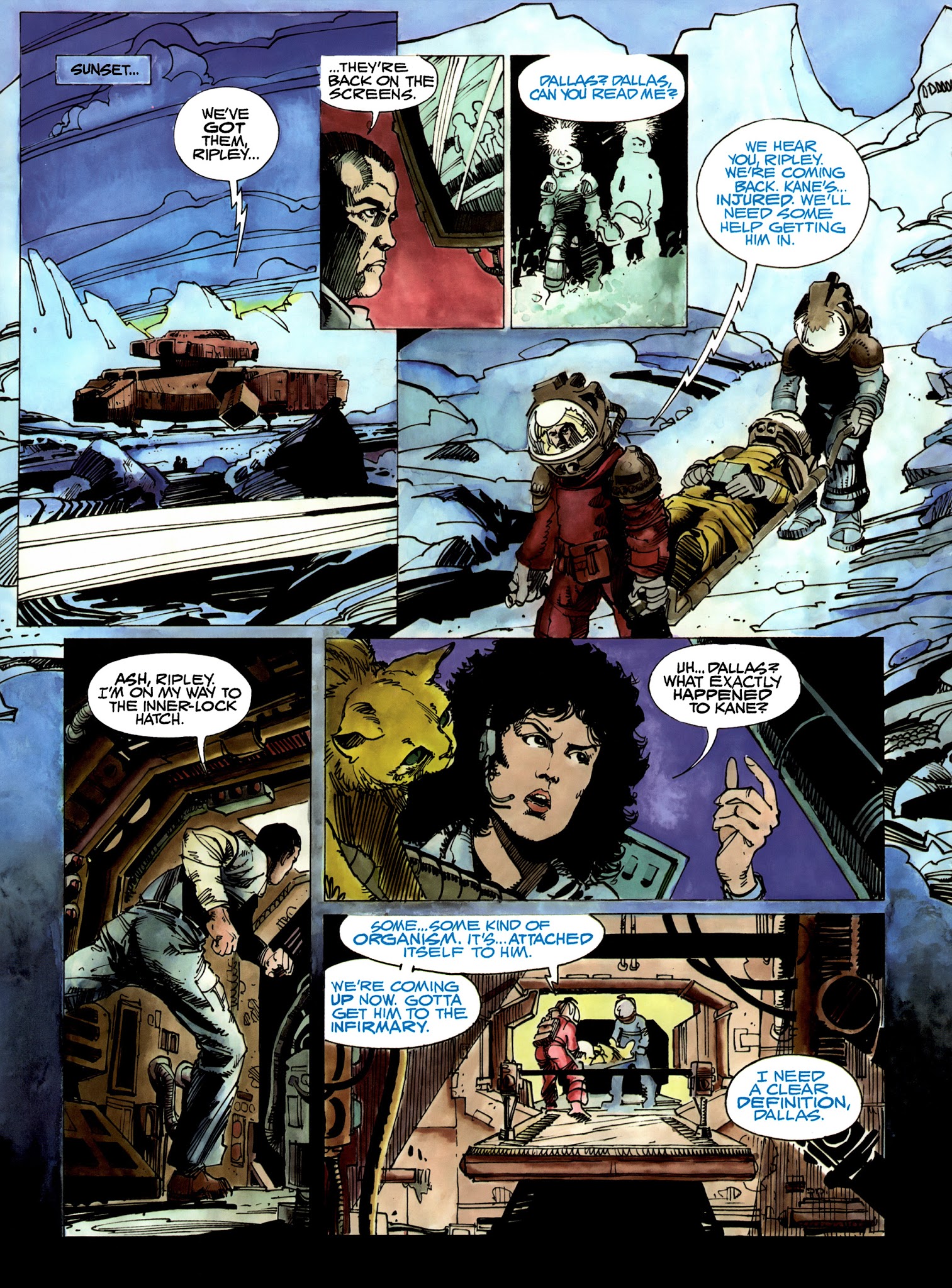 Read online Alien: The Illustrated Story comic -  Issue # TPB - 25