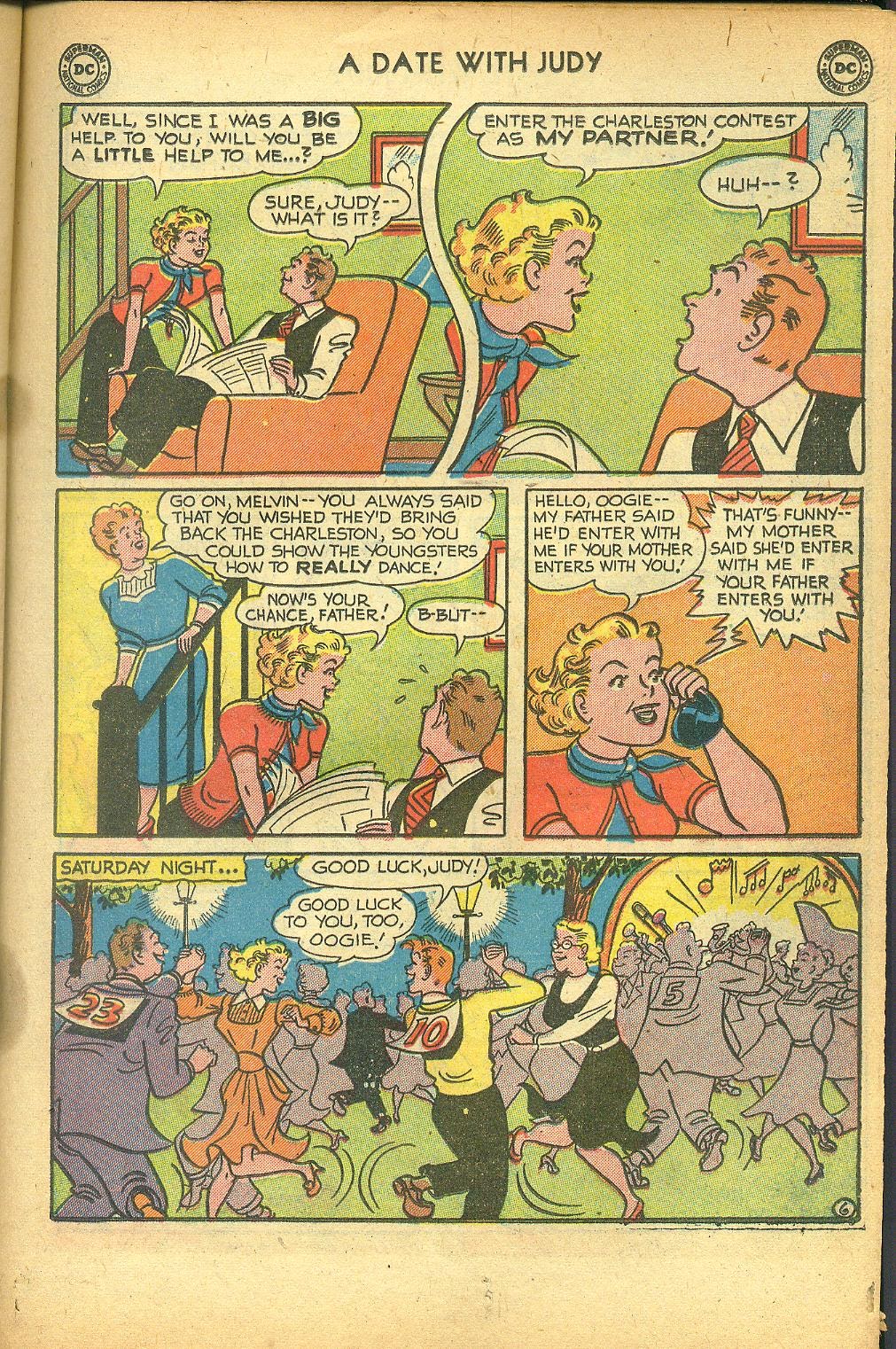Read online A Date with Judy comic -  Issue #23 - 33