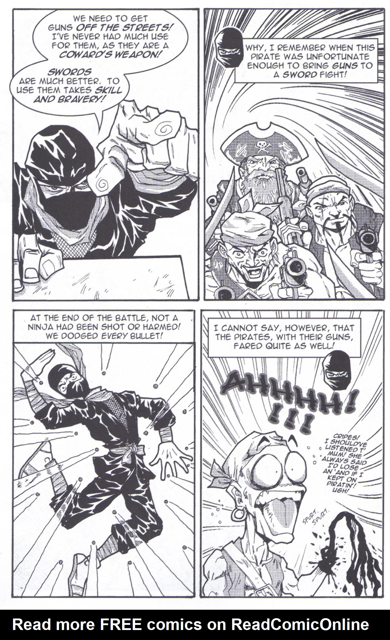 Read online Pirates vs Ninjas: Debate in '08 comic -  Issue # Full - 14