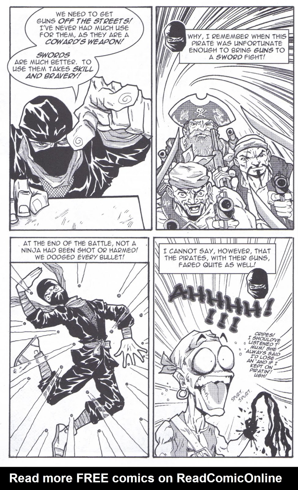 Pirates vs Ninjas: Debate in '08 issue Full - Page 14