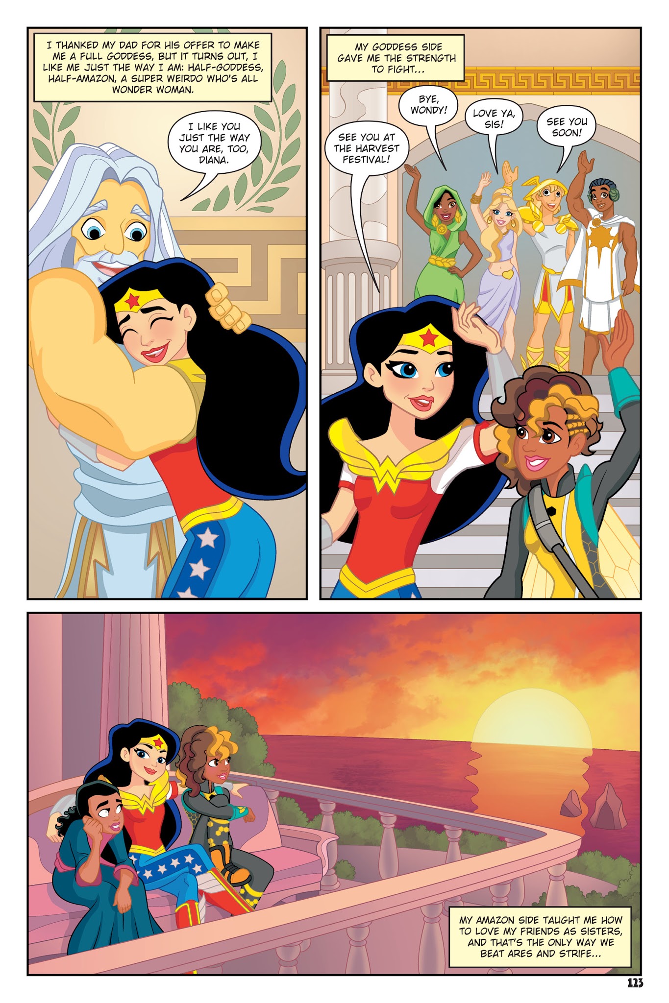 Read online DC Super Hero Girls: Summer Olympus comic -  Issue # TPB - 119