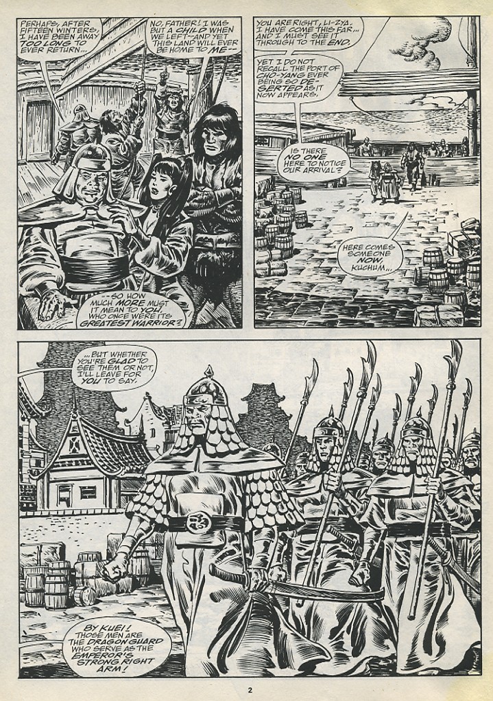 Read online The Savage Sword Of Conan comic -  Issue #194 - 4
