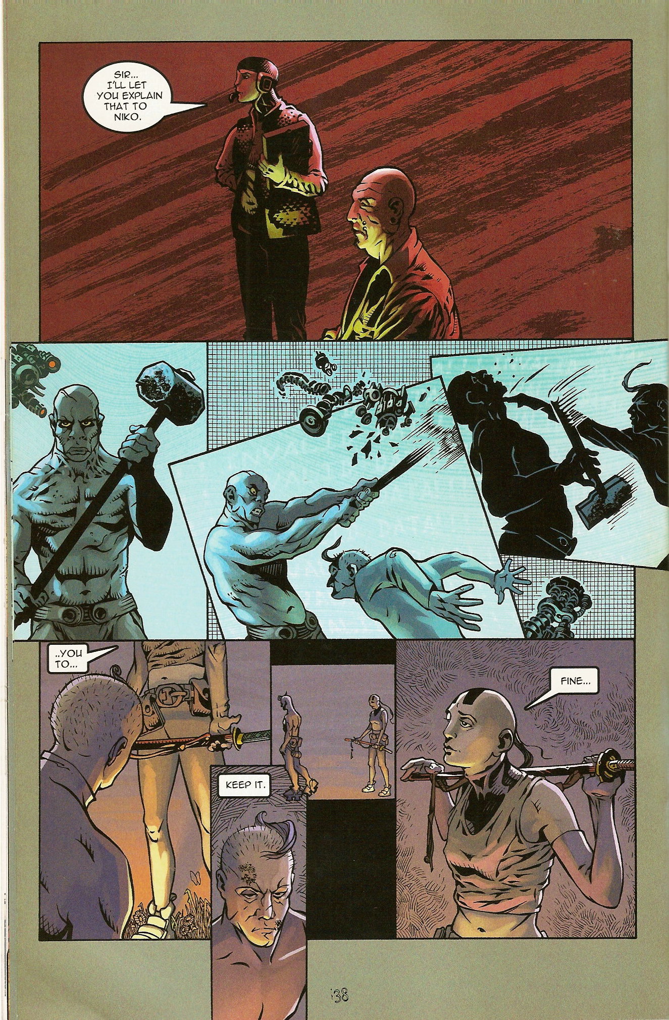 Read online Robotika: For A Few Rubles More comic -  Issue #3 & 4 - 38