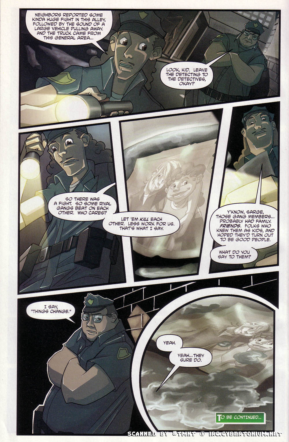 Read online Teenage Mutant Ninja Turtles (2003) comic -  Issue #1 - 24