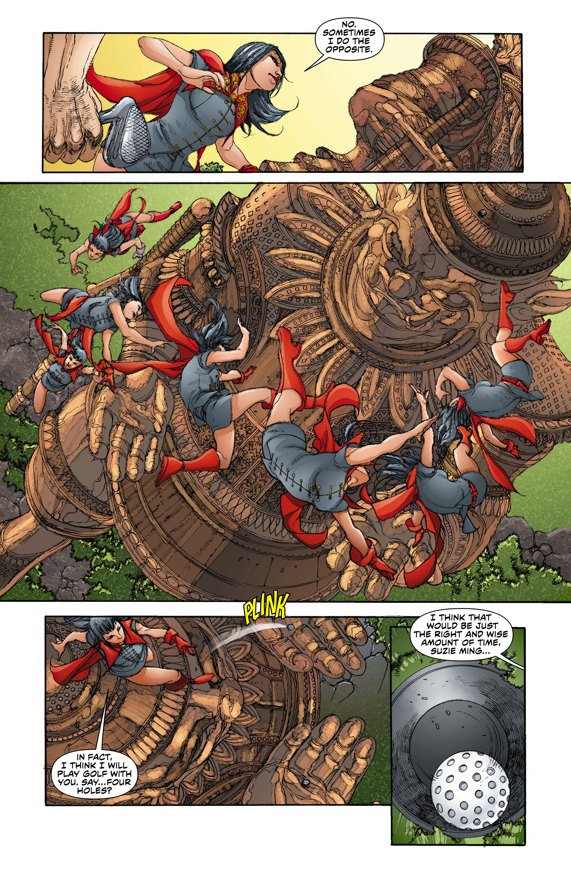 Read online Green Arrow (2011) comic -  Issue #12 - 17