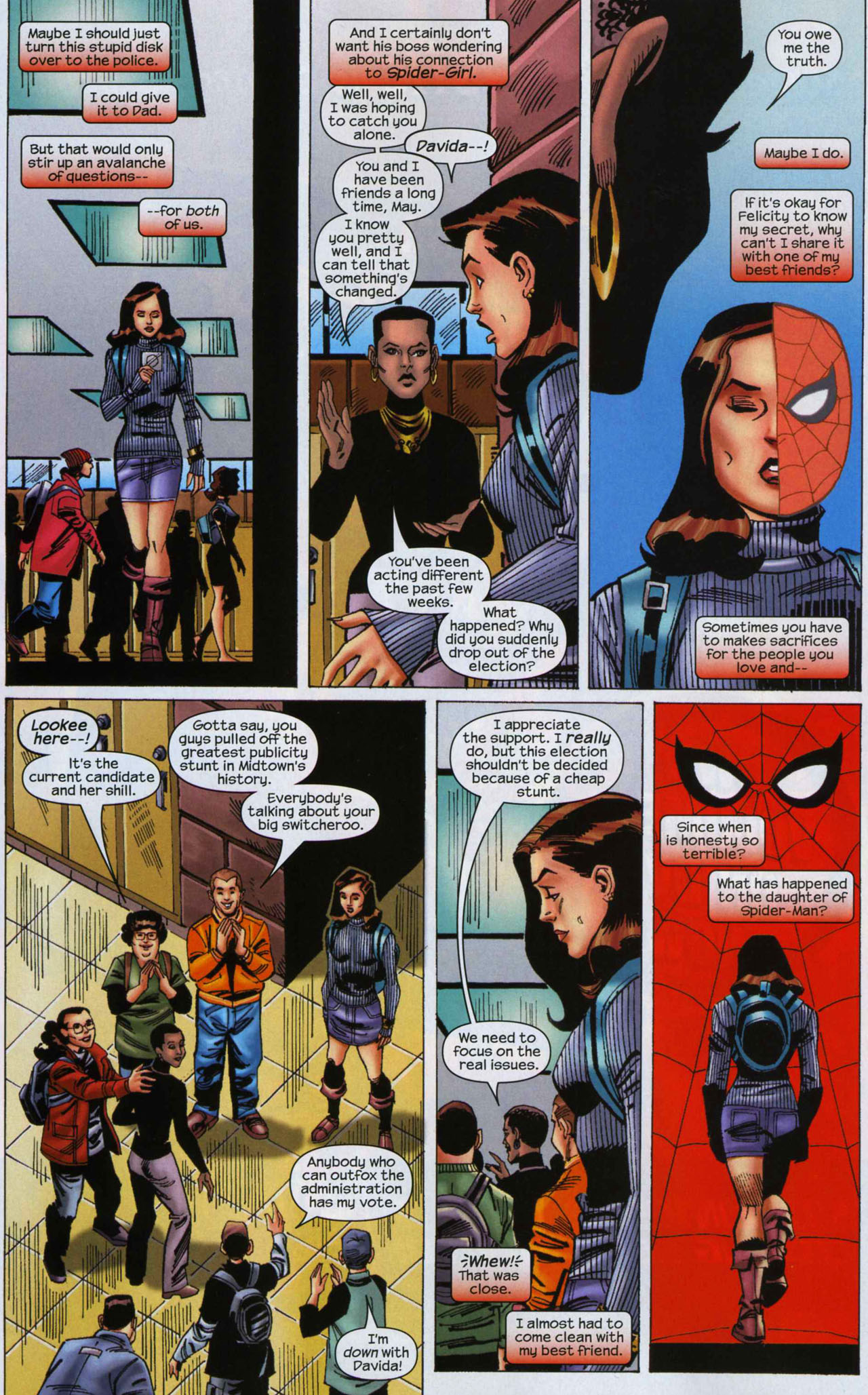 Read online Amazing Spider-Girl comic -  Issue #6 - 10