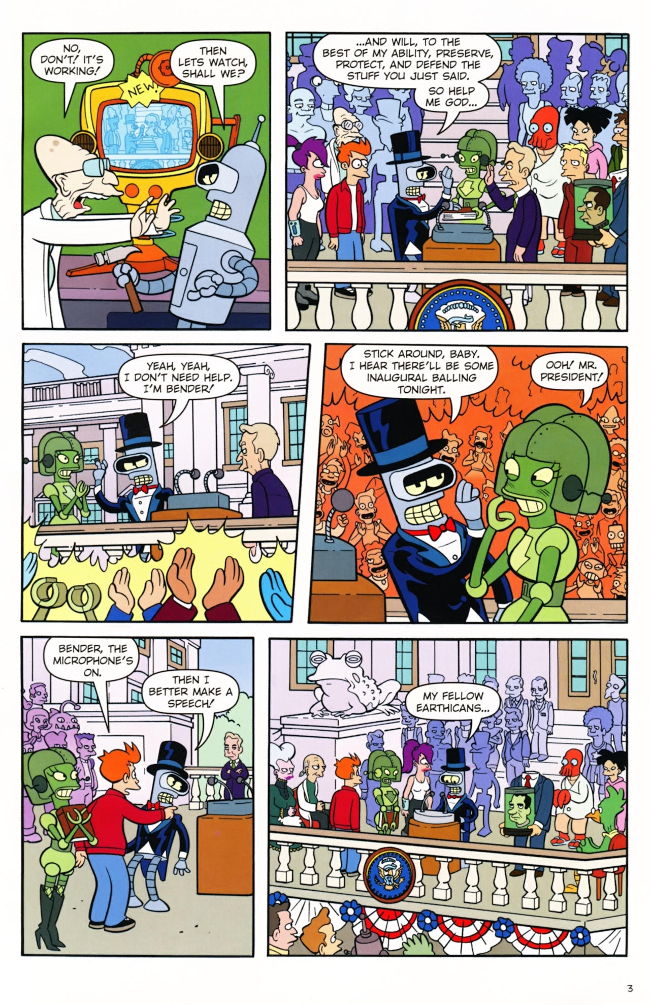 Read online Futurama Comics comic -  Issue #45 - 4