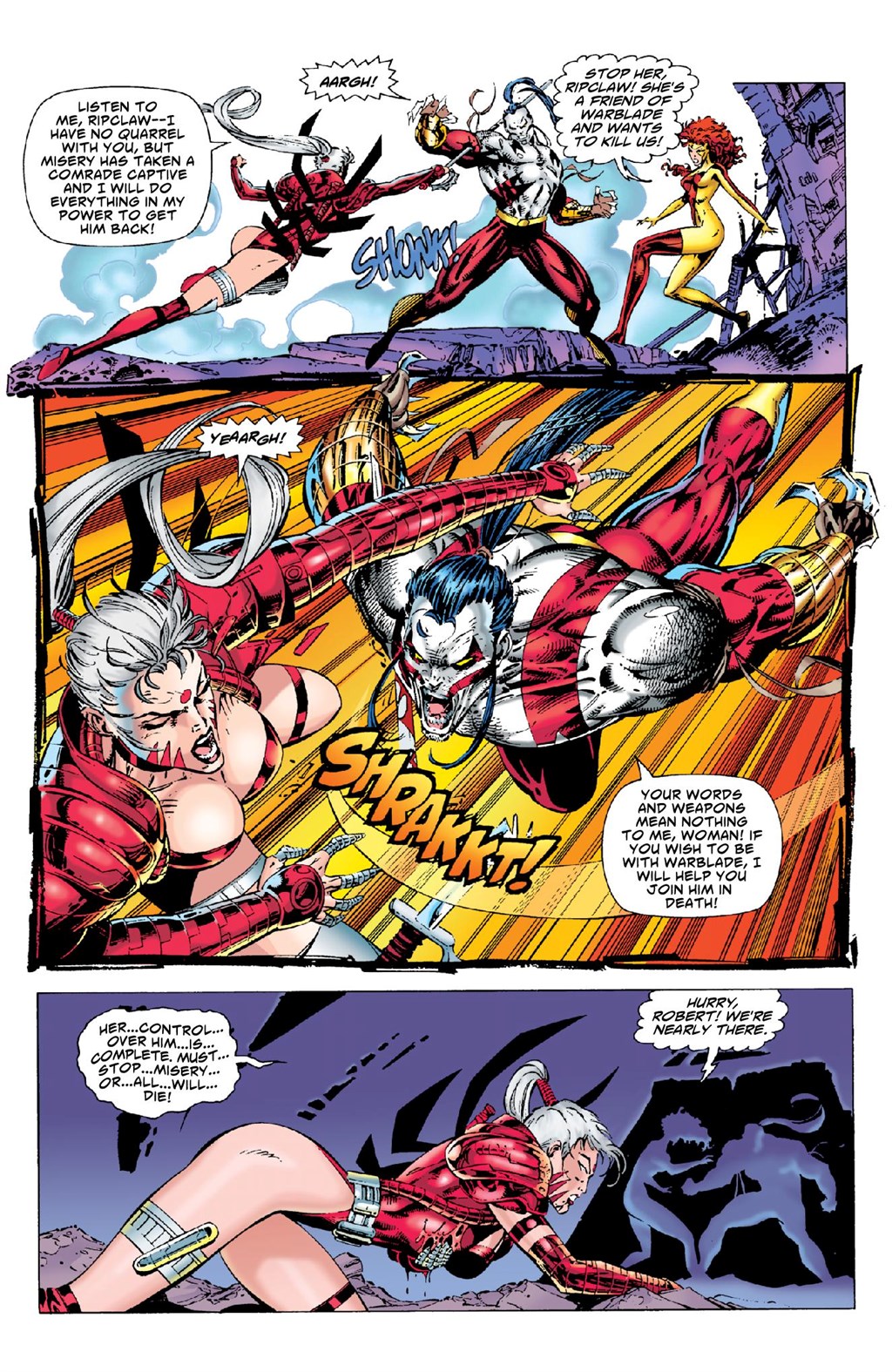 Read online Cyberforce (1992) comic -  Issue # _The Complete Cyberforce (Part 3) - 68