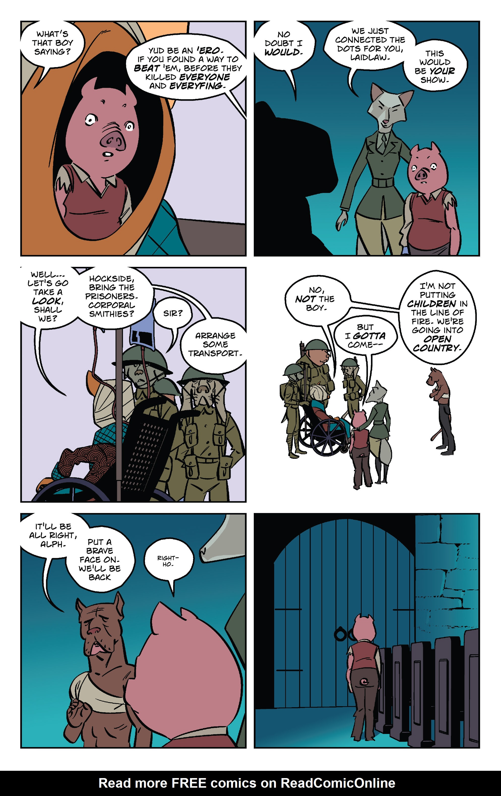 Read online Wild's End: Journey's End comic -  Issue # TPB (Part 1) - 84