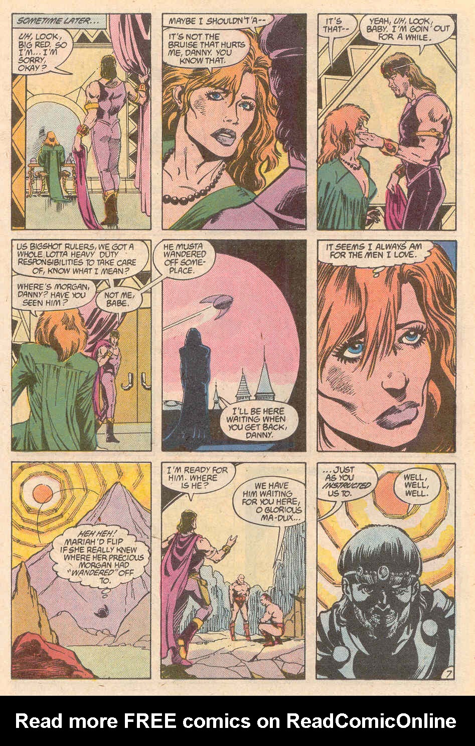 Read online Warlord (1976) comic -  Issue #131 - 7