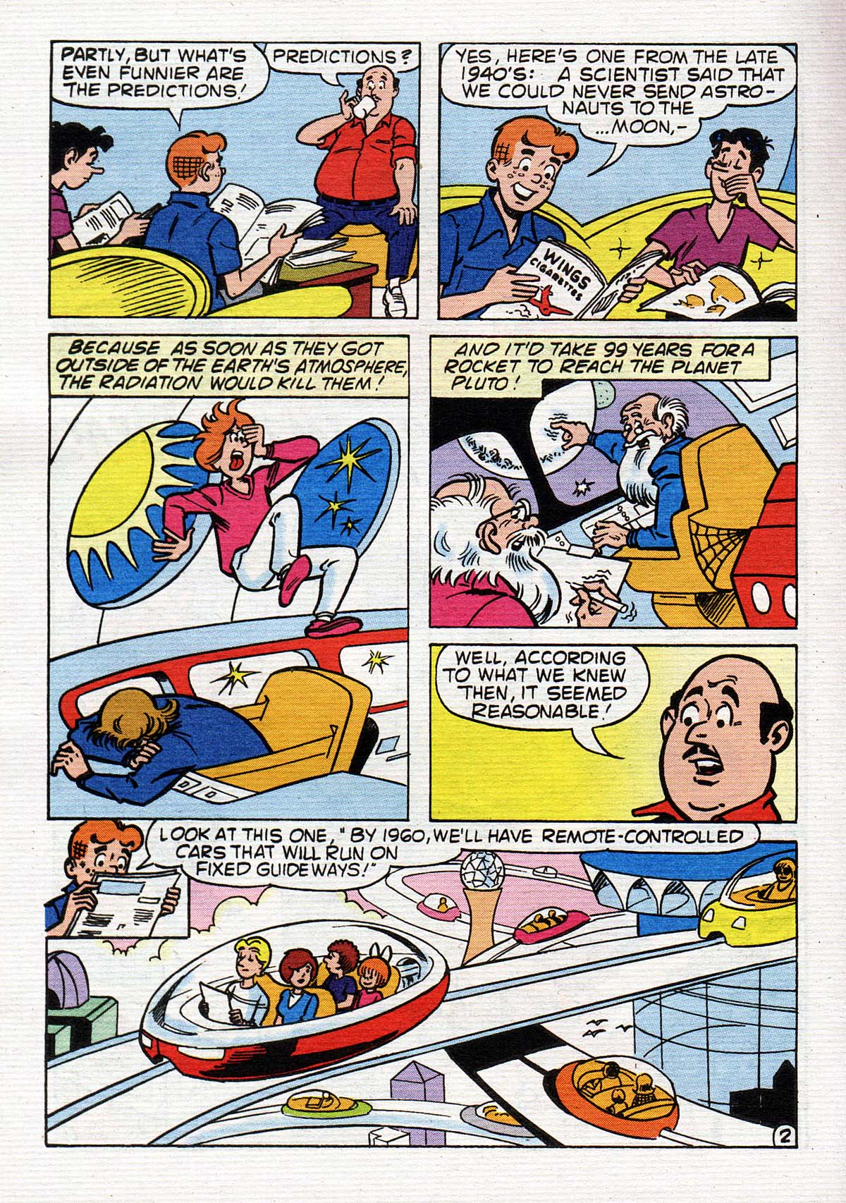 Read online Jughead's Double Digest Magazine comic -  Issue #106 - 144