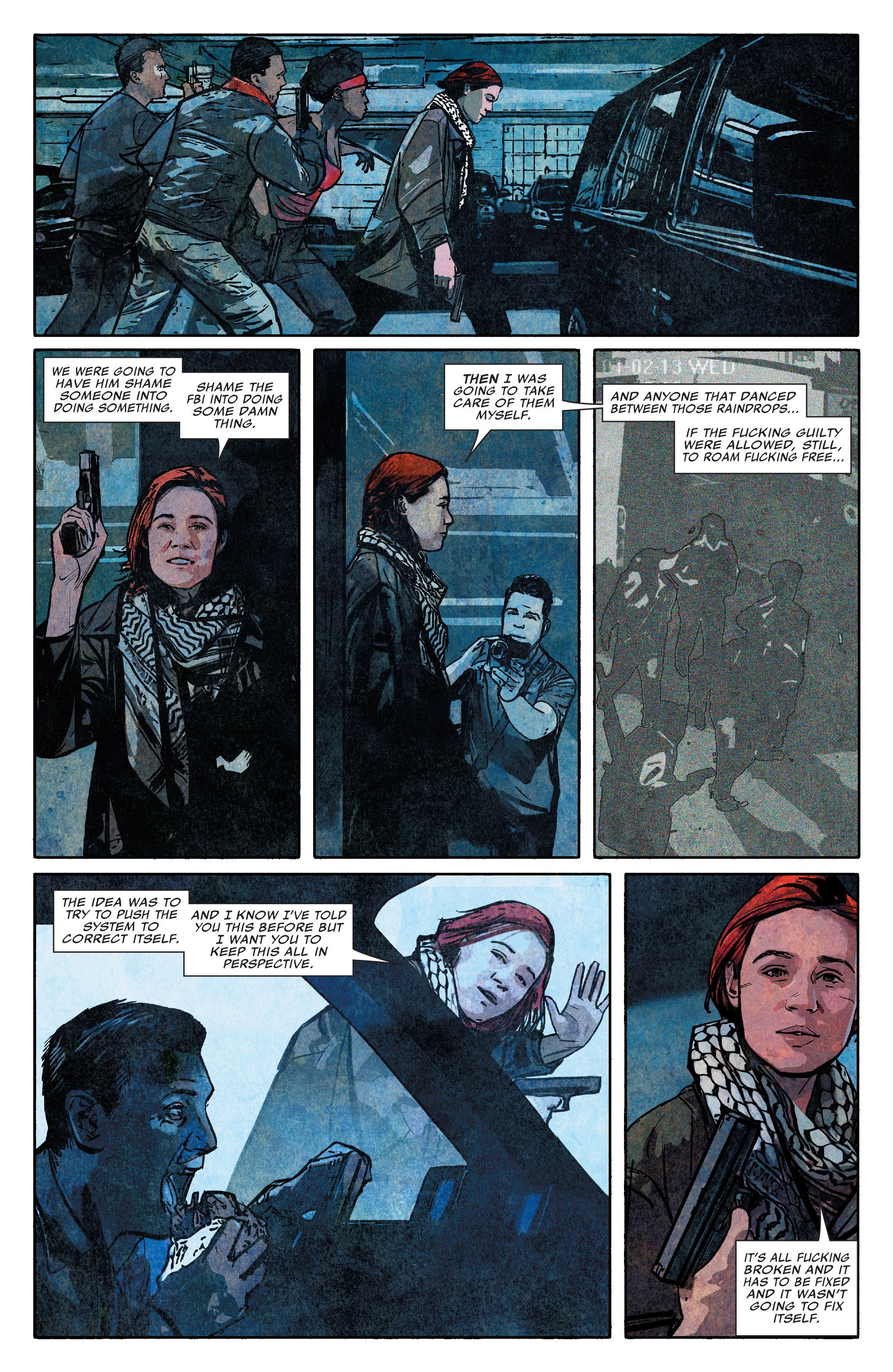 Read online Scarlet comic -  Issue #8 - 18