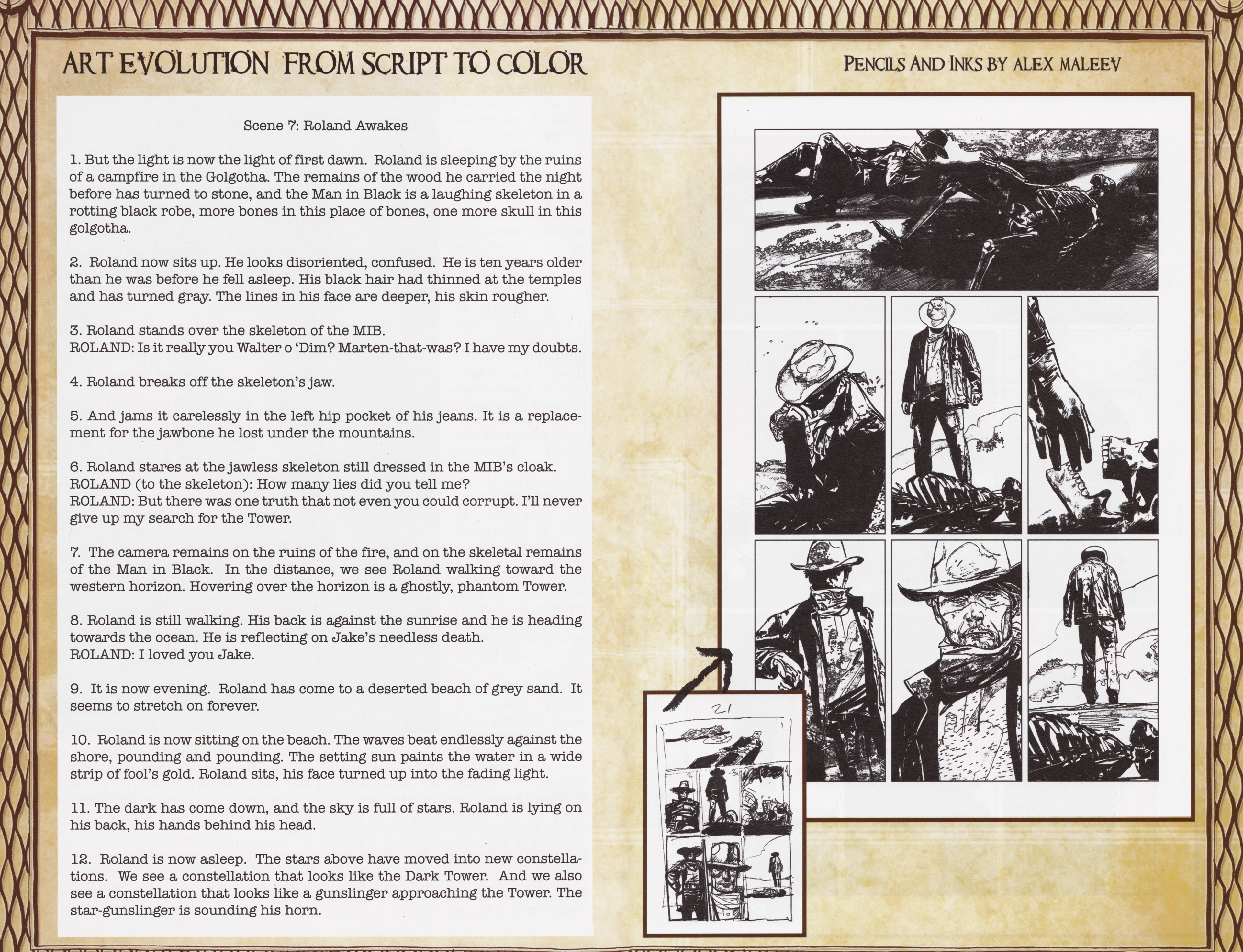 Read online Dark Tower: The Gunslinger - The Man in Black comic -  Issue #5 - 27
