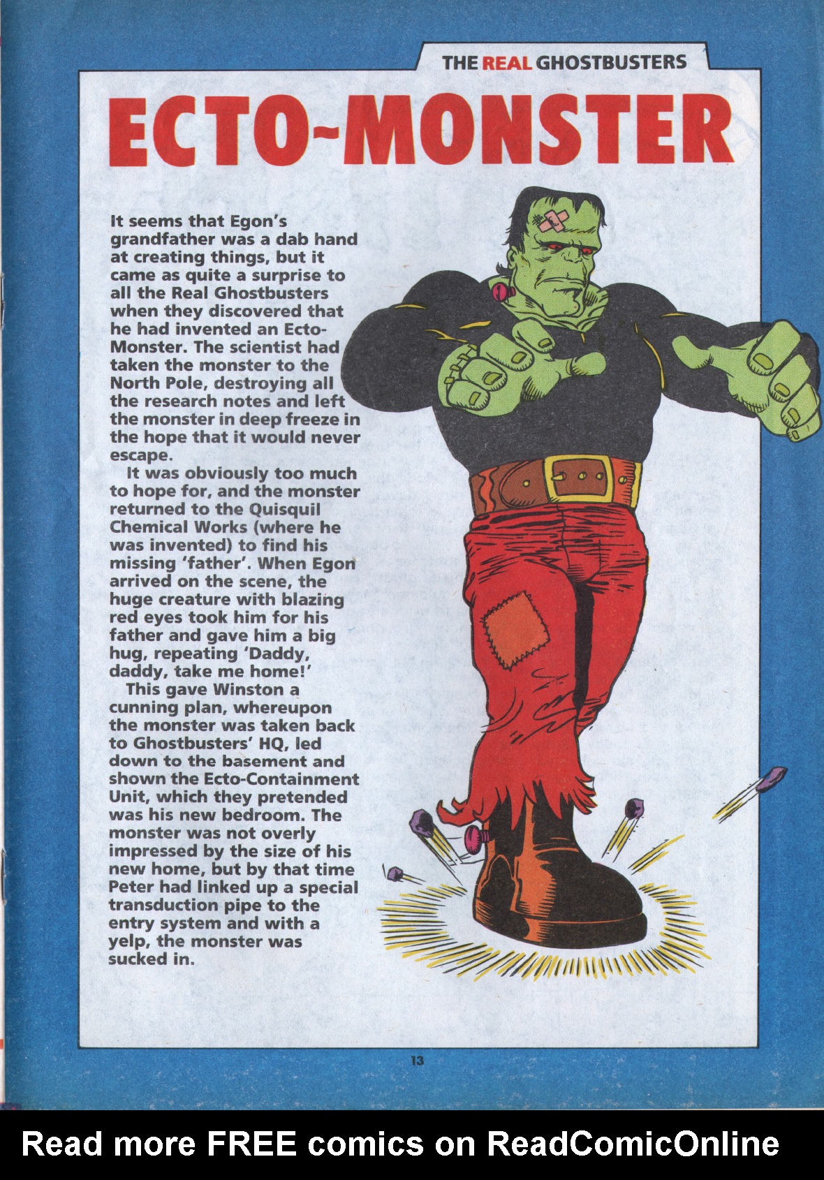 Read online The Real Ghostbusters comic -  Issue #95 - 13