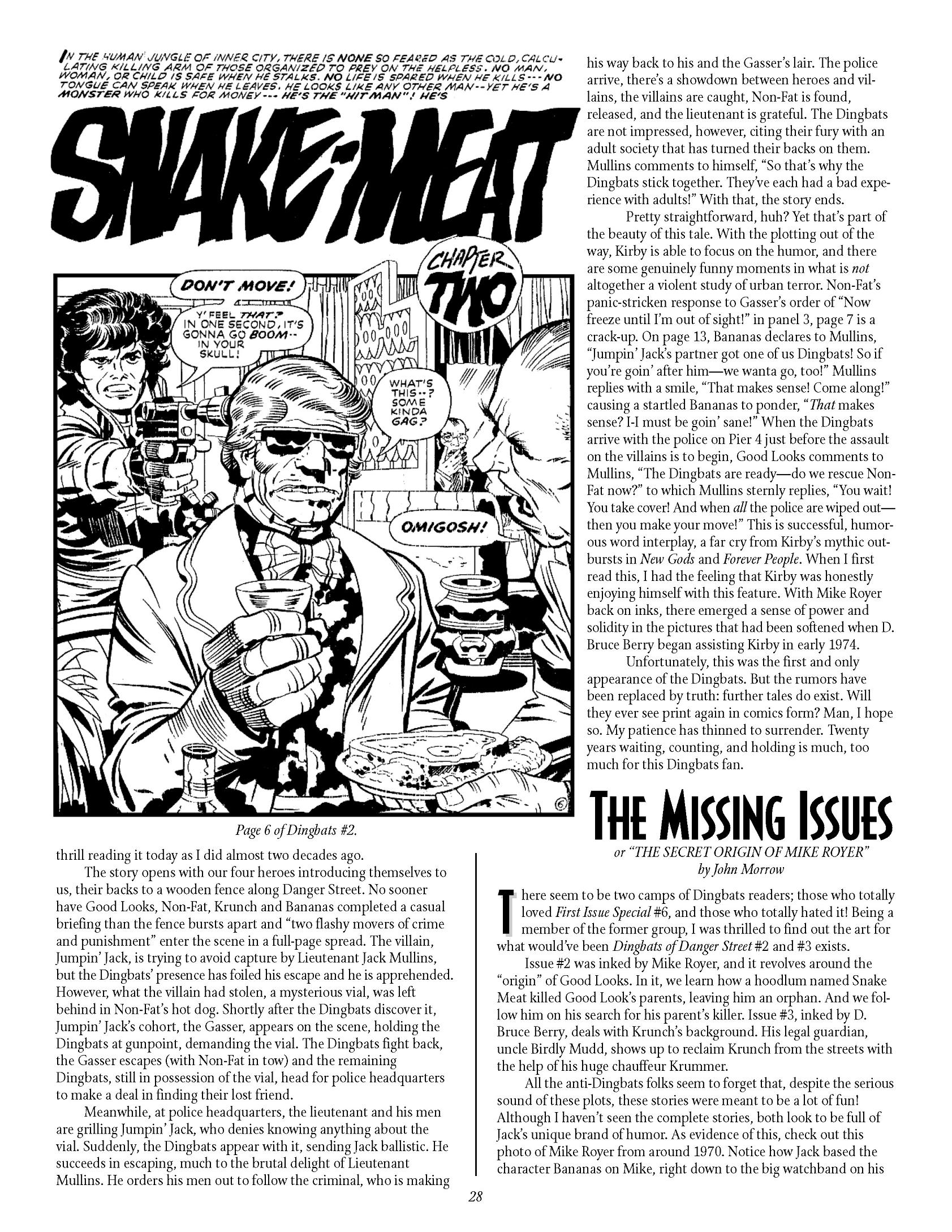 Read online The Jack Kirby Collector comic -  Issue #7 - 27