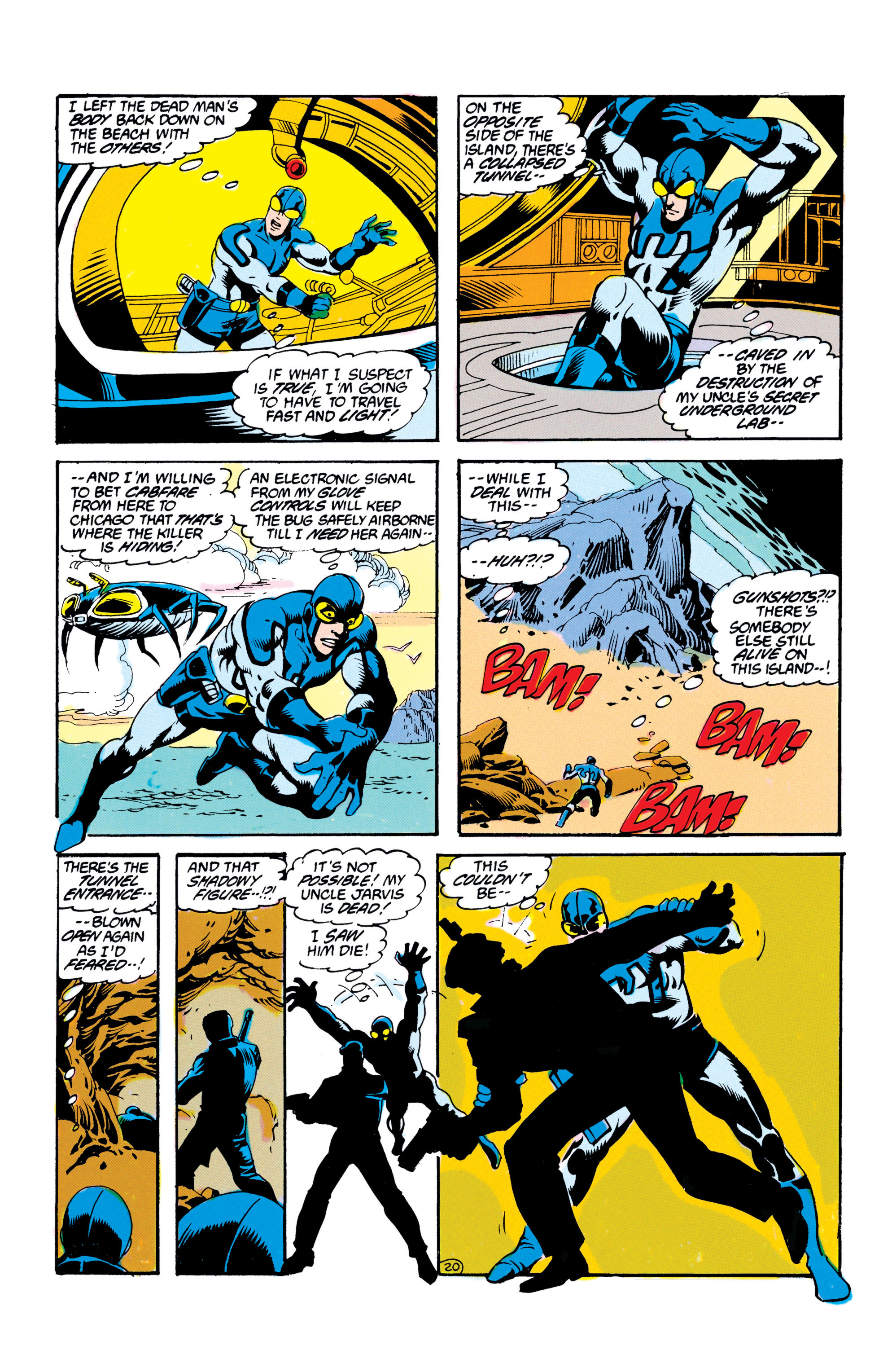 Read online Blue Beetle (1986) comic -  Issue #14 - 21