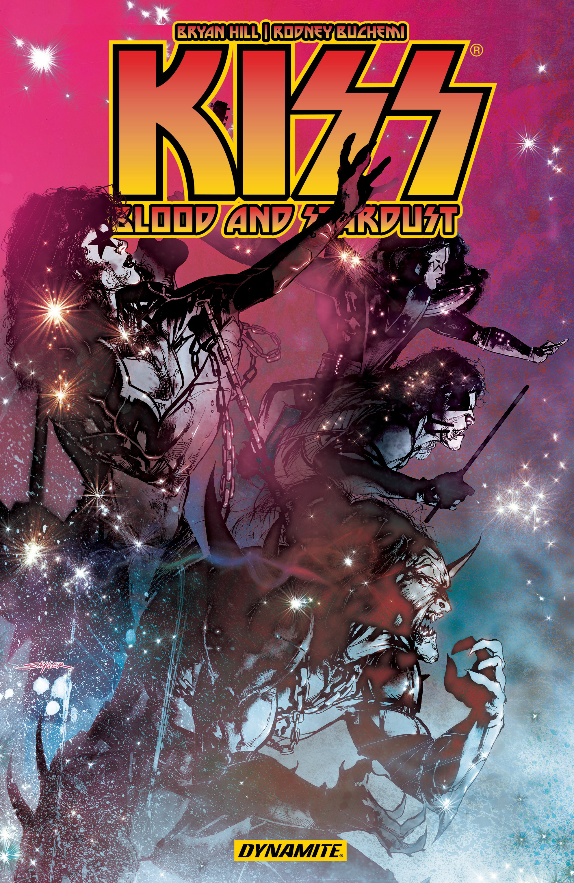 Read online KISS: Blood and Stardust comic -  Issue # _TPB - 1