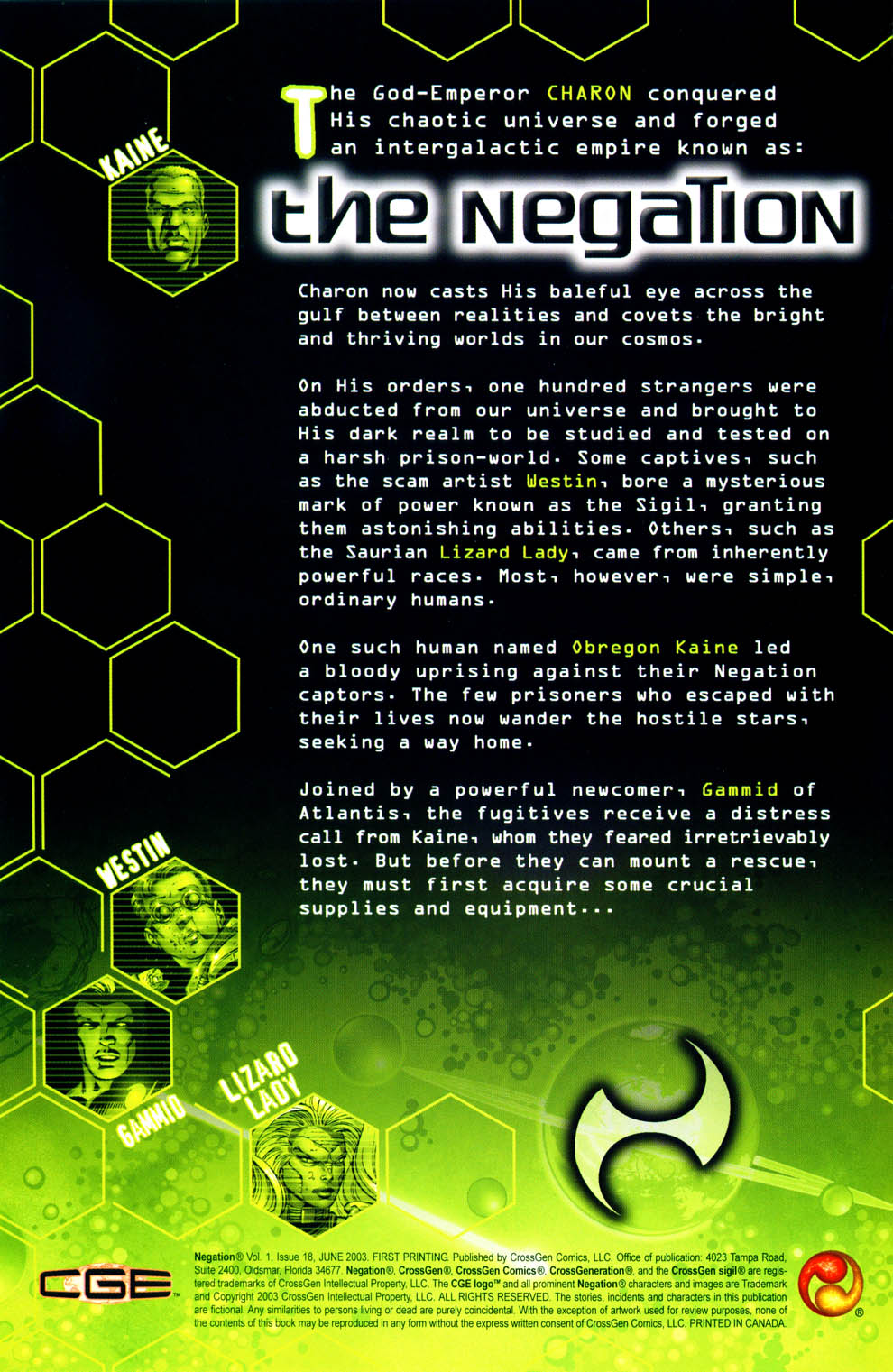 Read online Negation comic -  Issue #18 - 2
