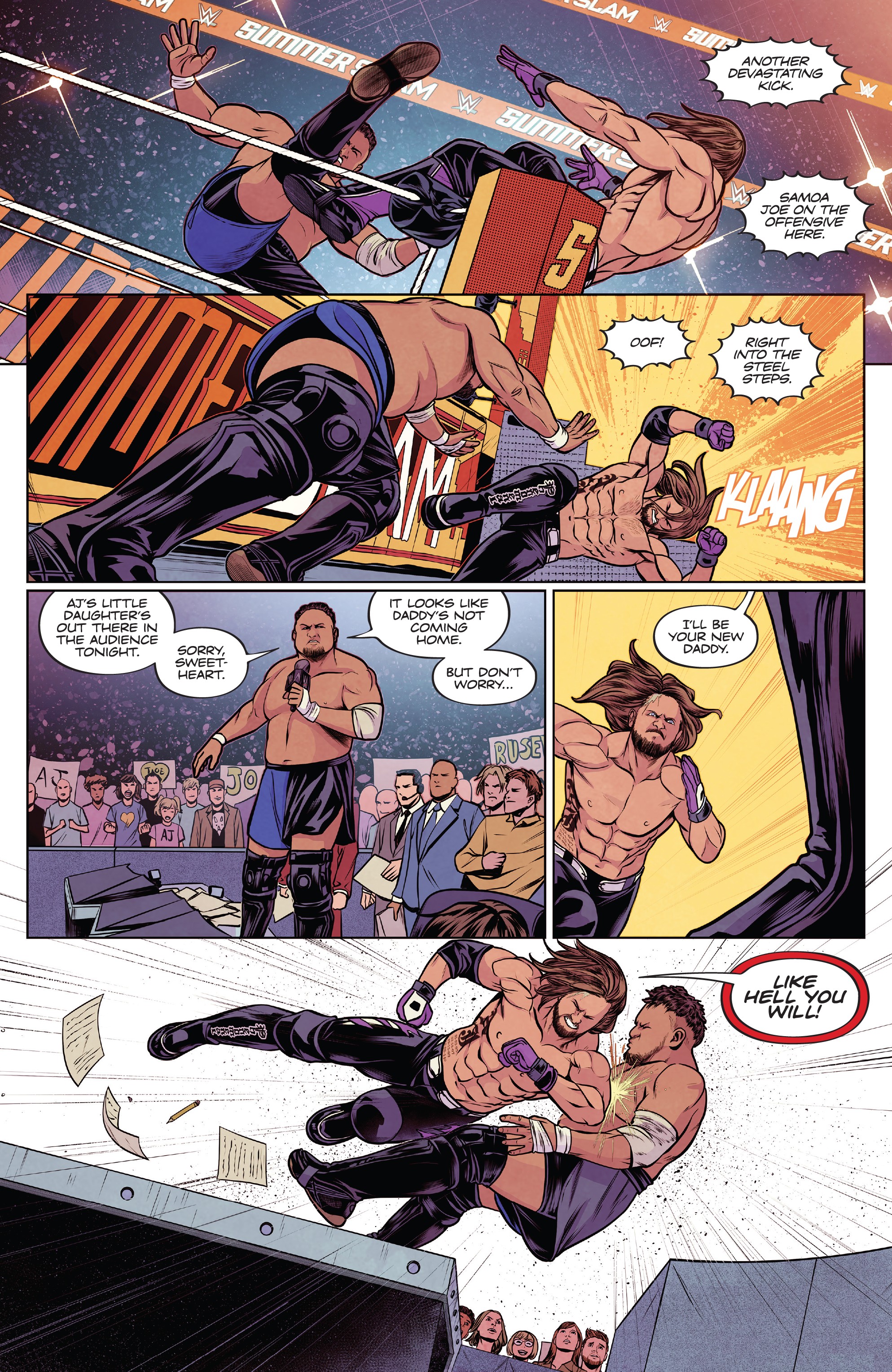 Read online WWE comic -  Issue #25 - 11