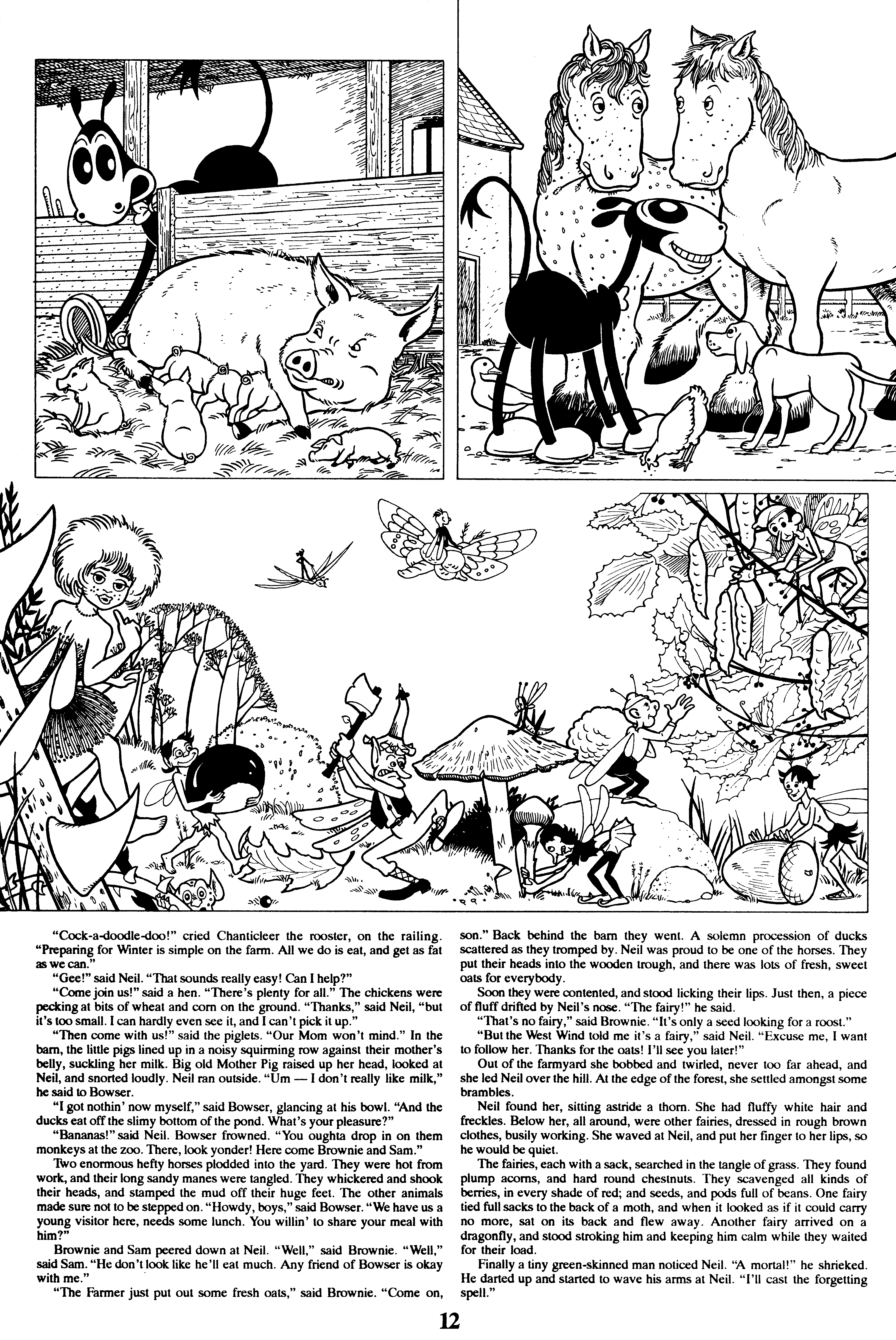 Read online Critters comic -  Issue #50 - 14