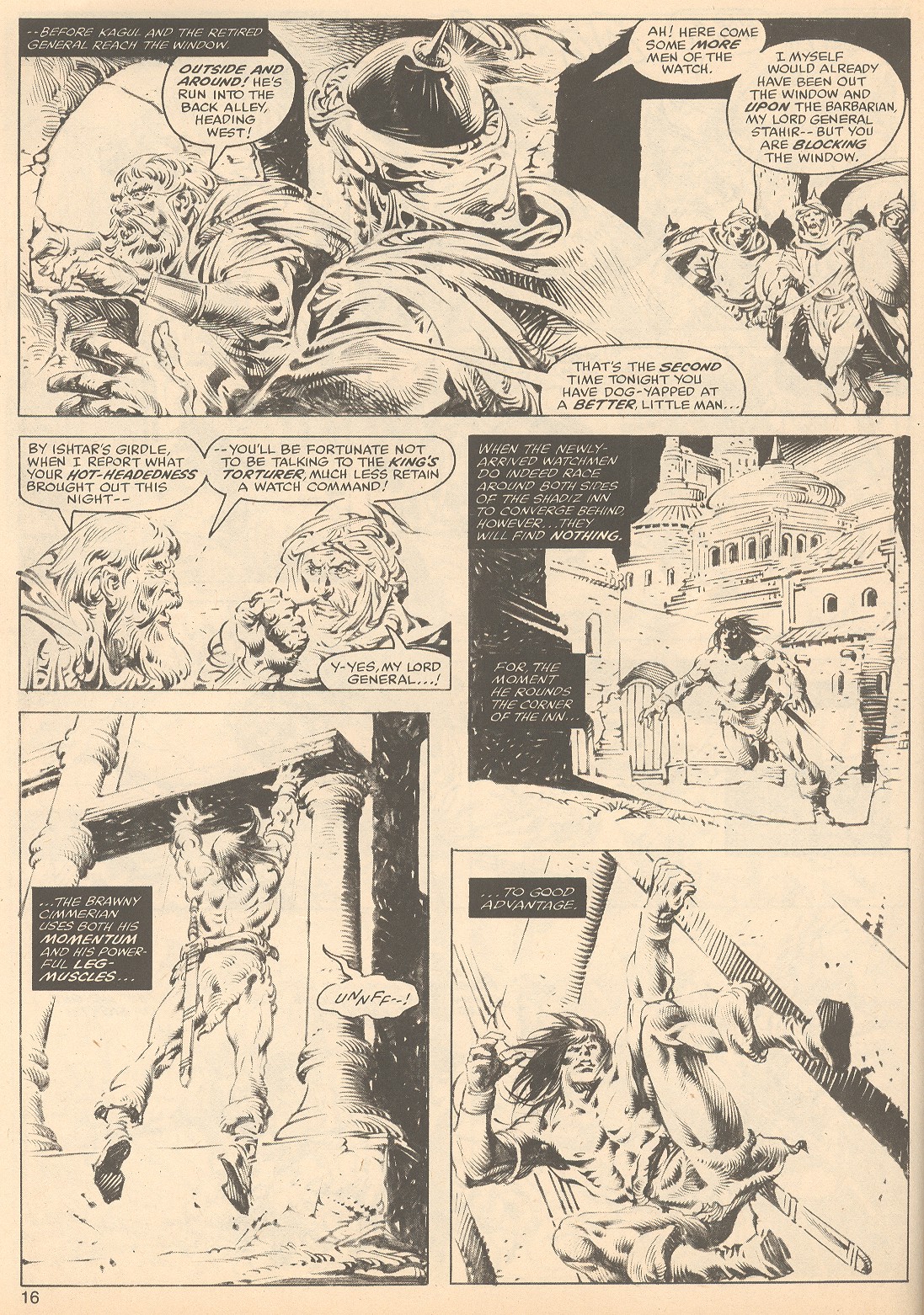 Read online The Savage Sword Of Conan comic -  Issue #53 - 16