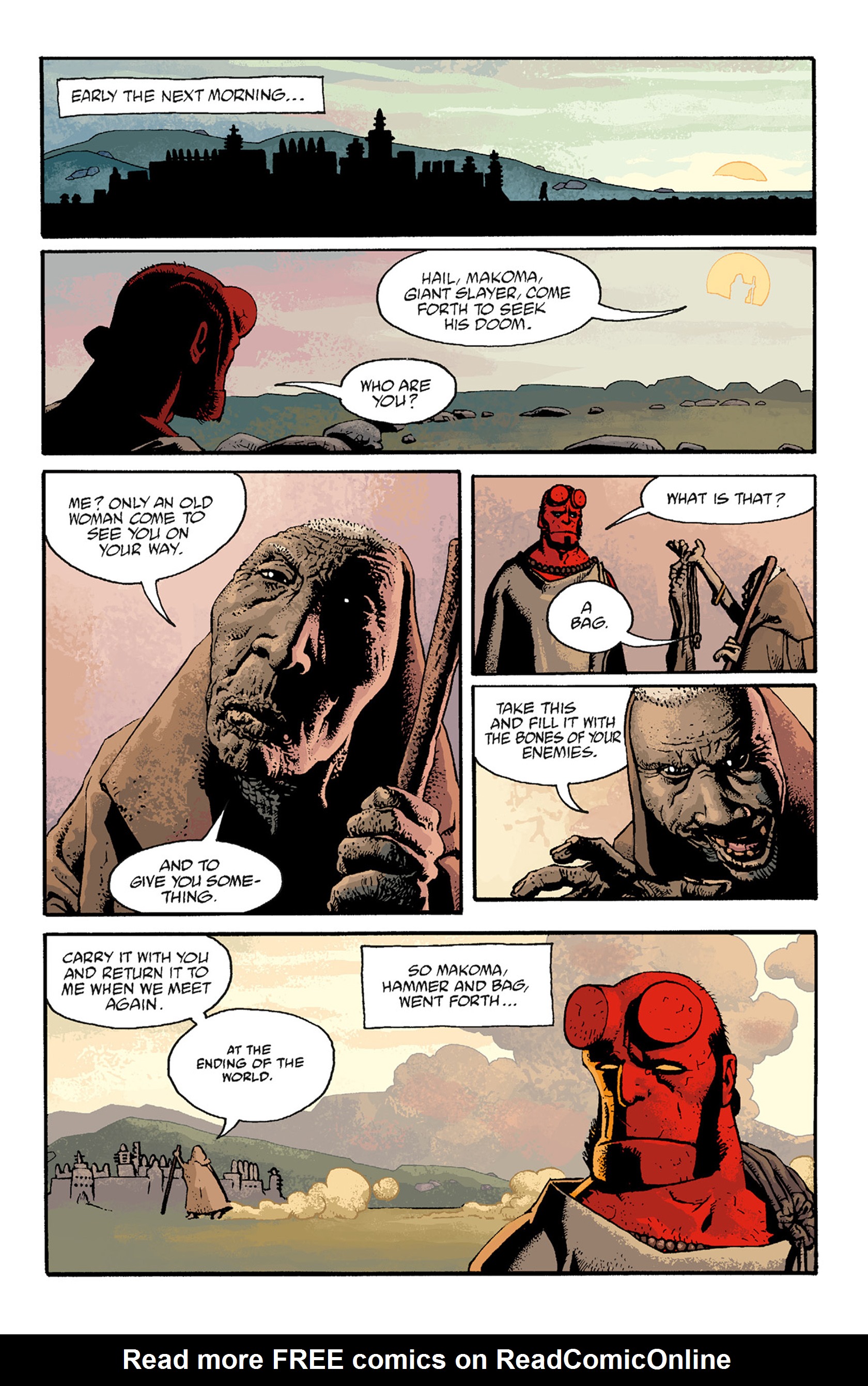 Read online Hellboy: The Troll Witch and Others comic -  Issue # TPB - 93