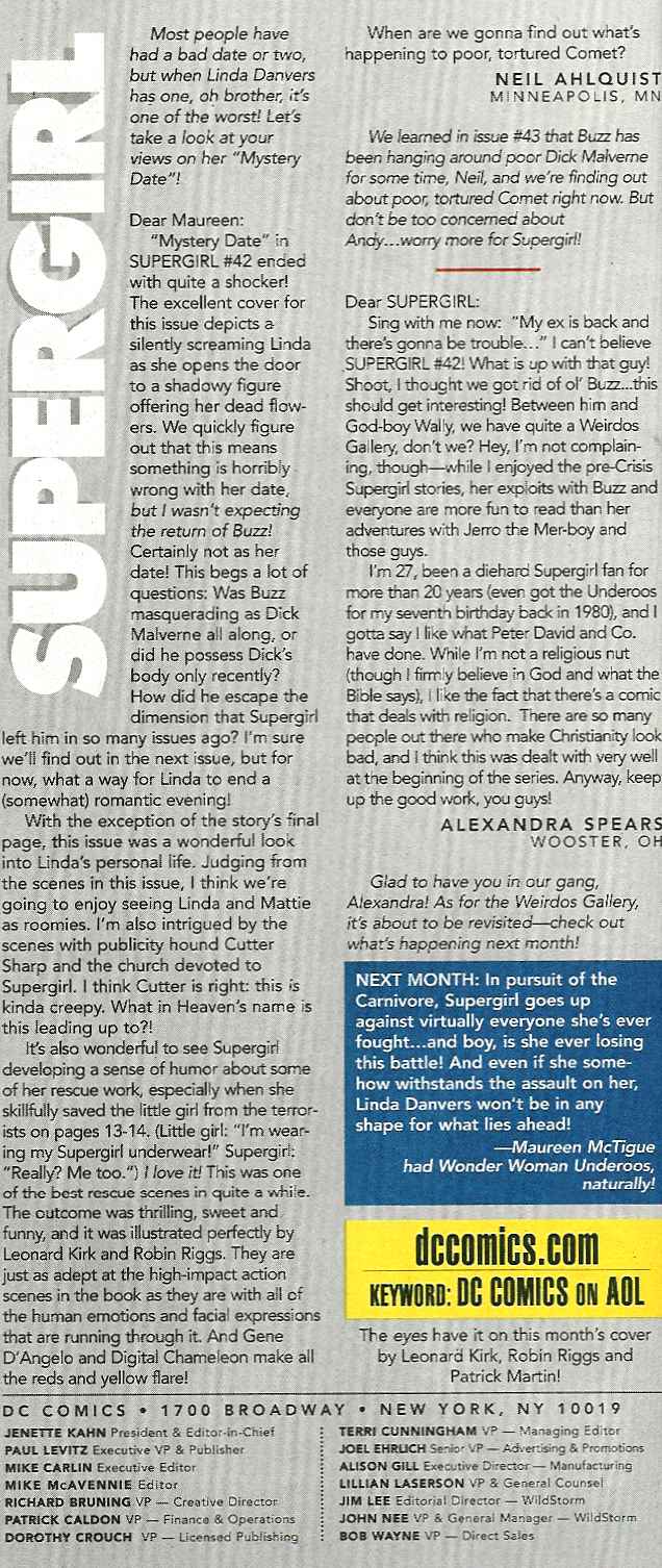 Read online Supergirl (1996) comic -  Issue #46 - 24