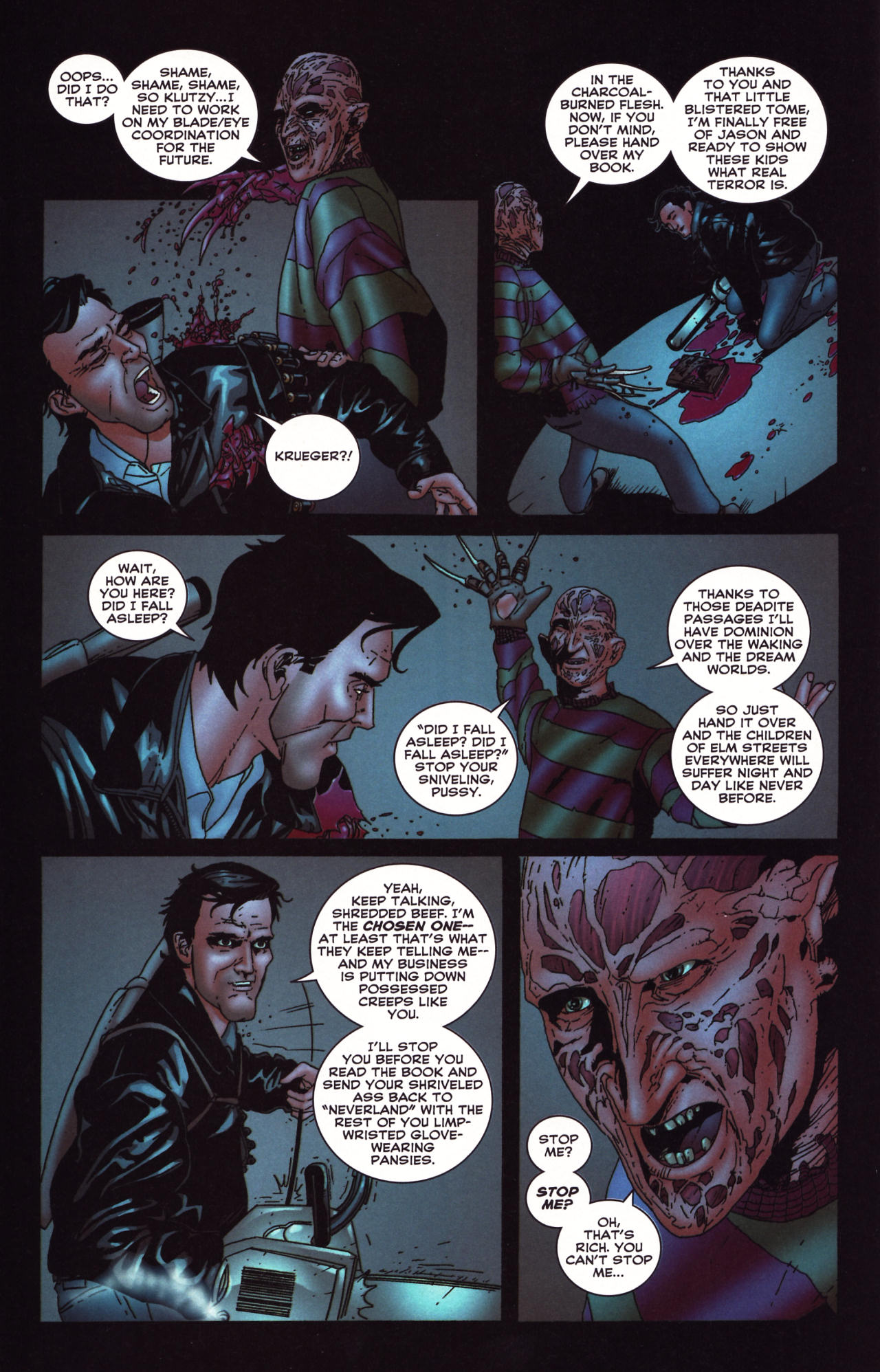 Read online Freddy Vs Jason Vs Ash comic -  Issue #4 - 19