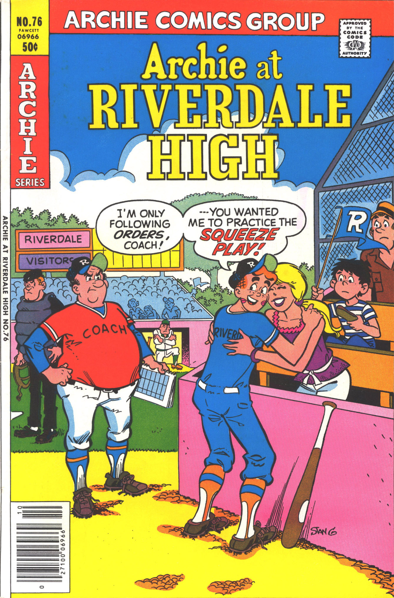 Read online Archie at Riverdale High (1972) comic -  Issue #76 - 1