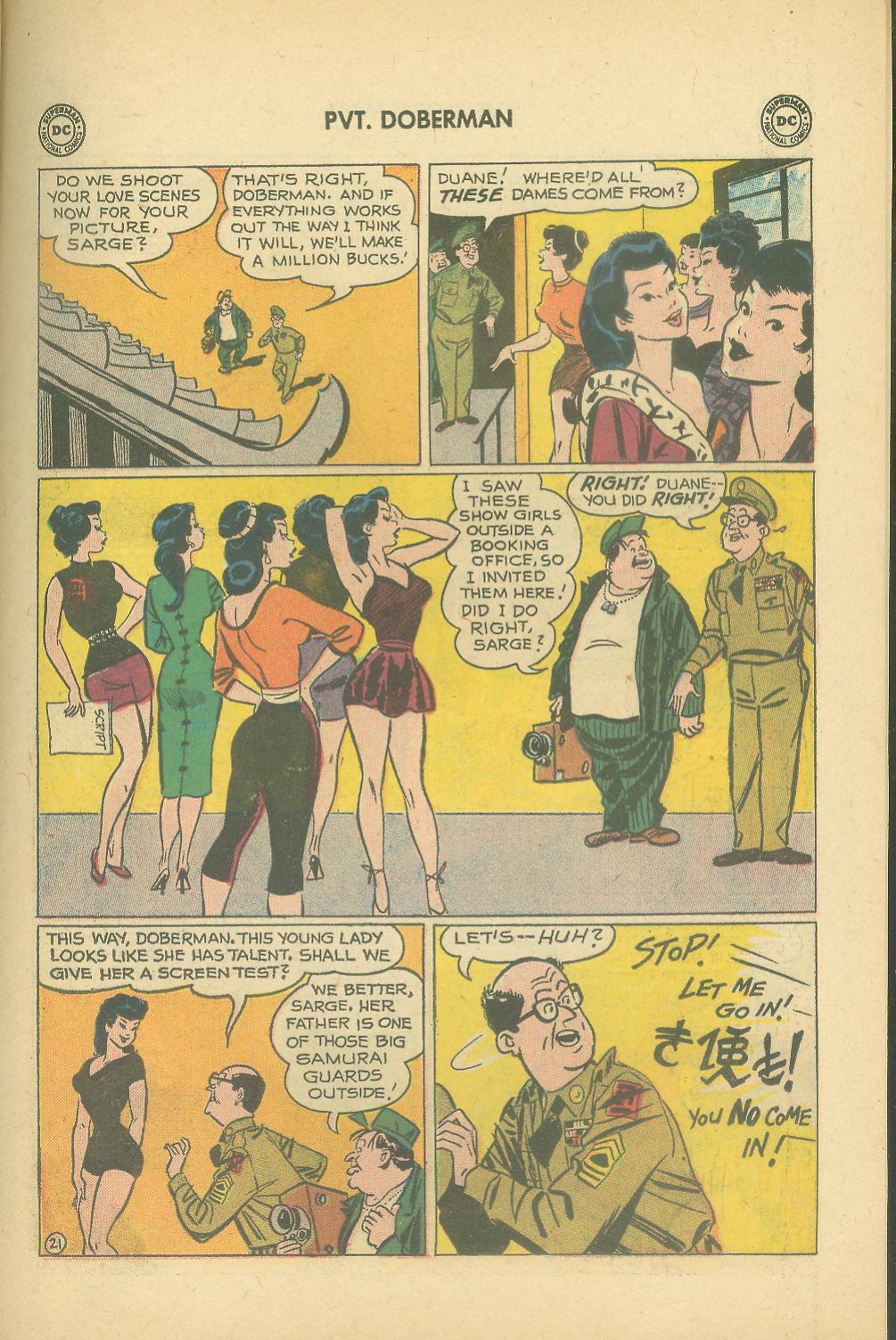 Read online Sgt. Bilko's Pvt. Doberman comic -  Issue #7 - 27