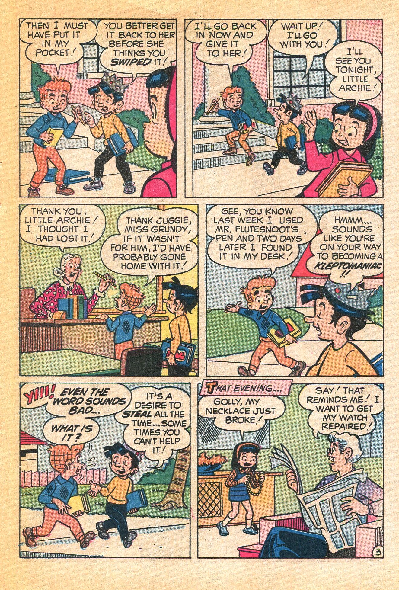 Read online The Adventures of Little Archie comic -  Issue #58 - 61