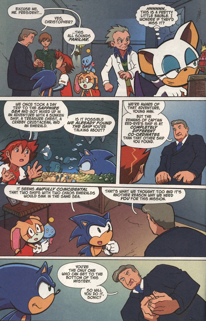 Read online Sonic X comic -  Issue #2 - 6