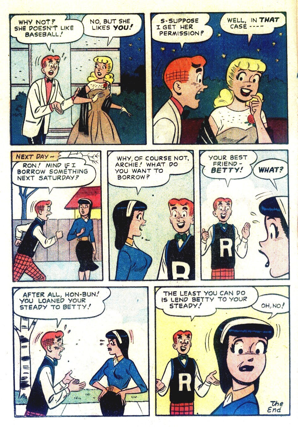 Read online Archie's Girls Betty and Veronica comic -  Issue #55 - 8