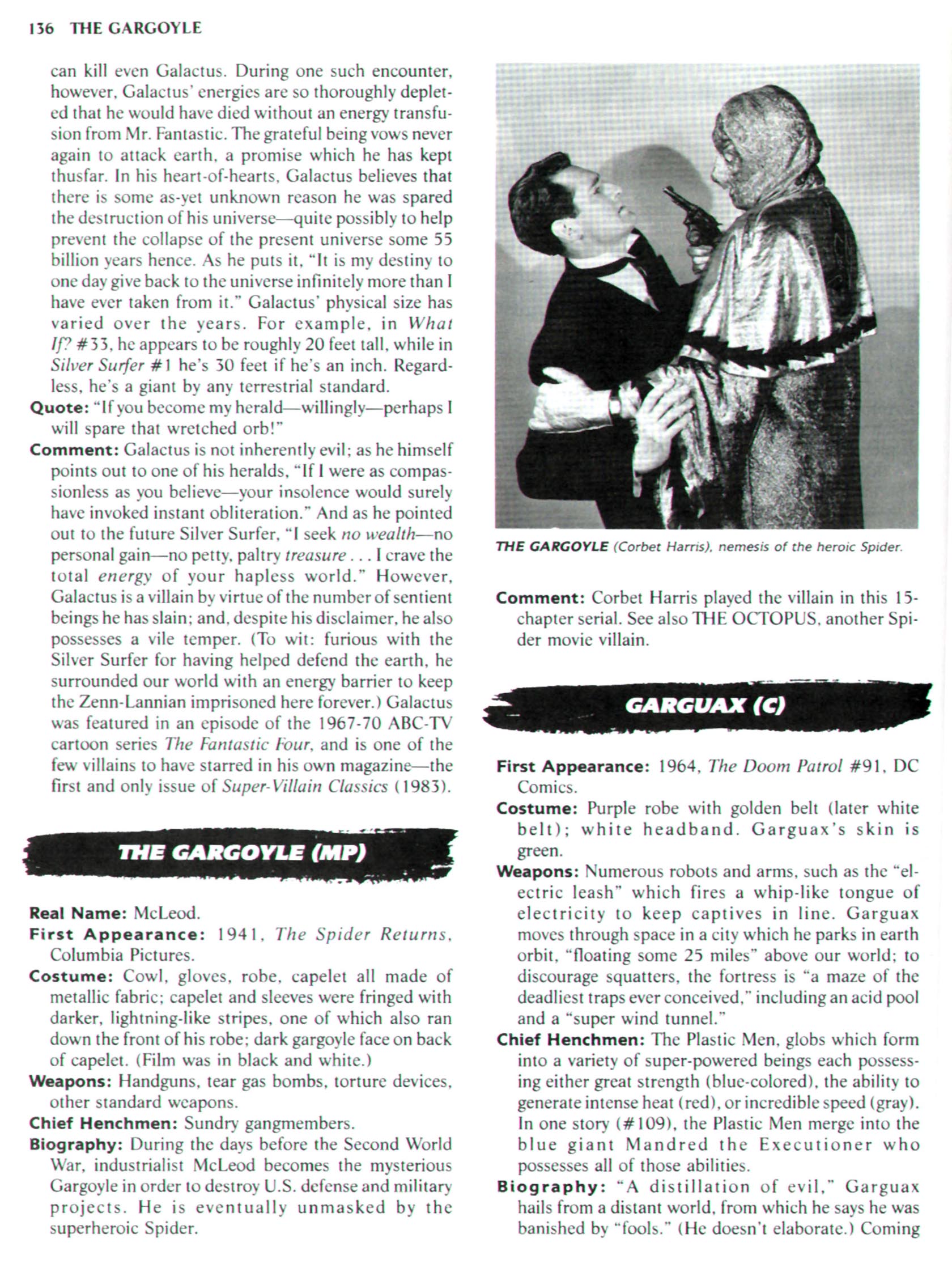 Read online The Encyclopedia of Super Villains comic -  Issue # TPB (Part 1) - 154