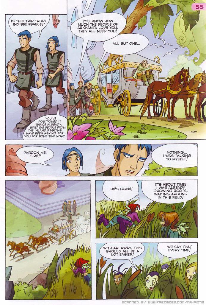 Read online W.i.t.c.h. comic -  Issue #31 - 33