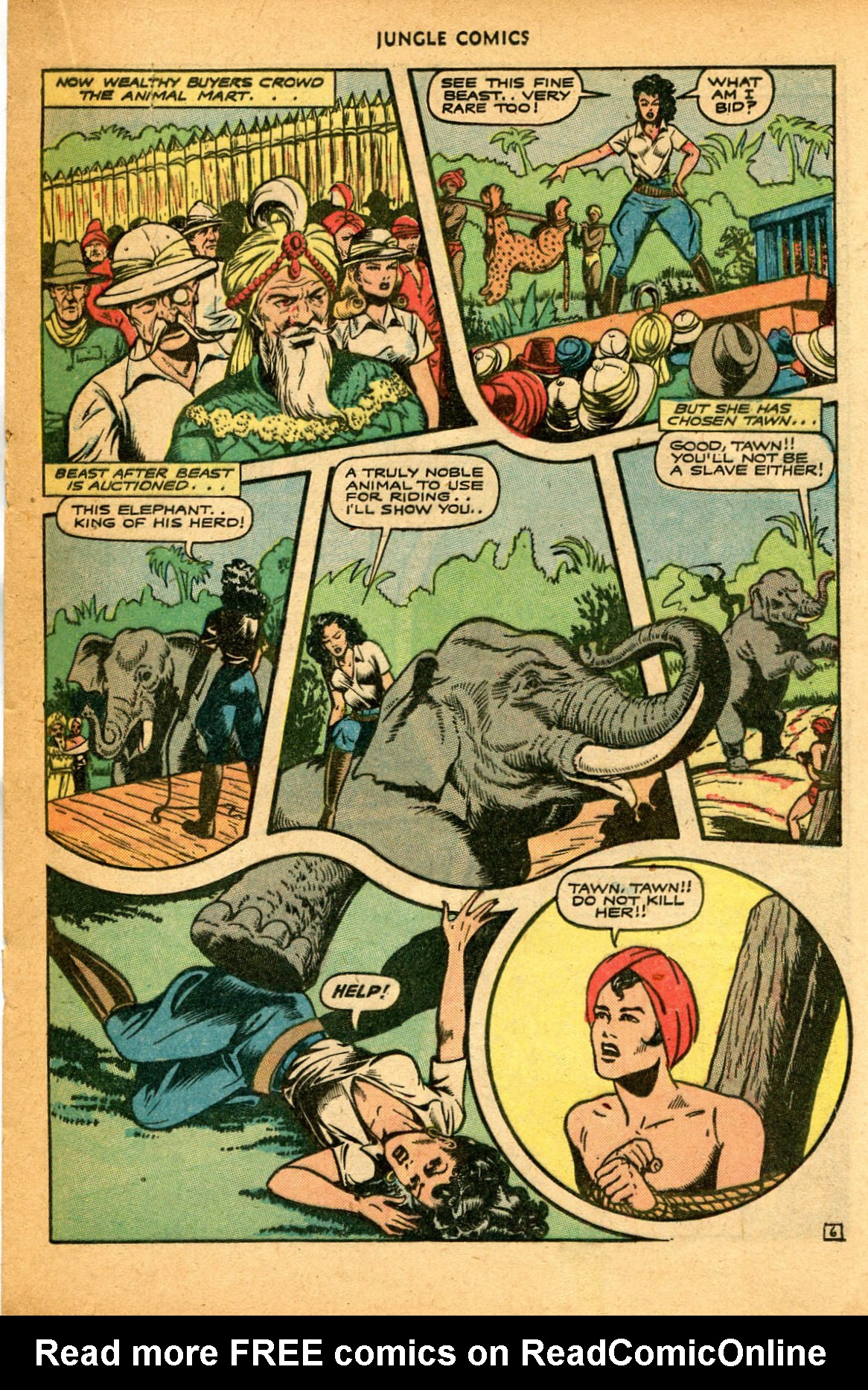 Read online Jungle Comics comic -  Issue #74 - 26