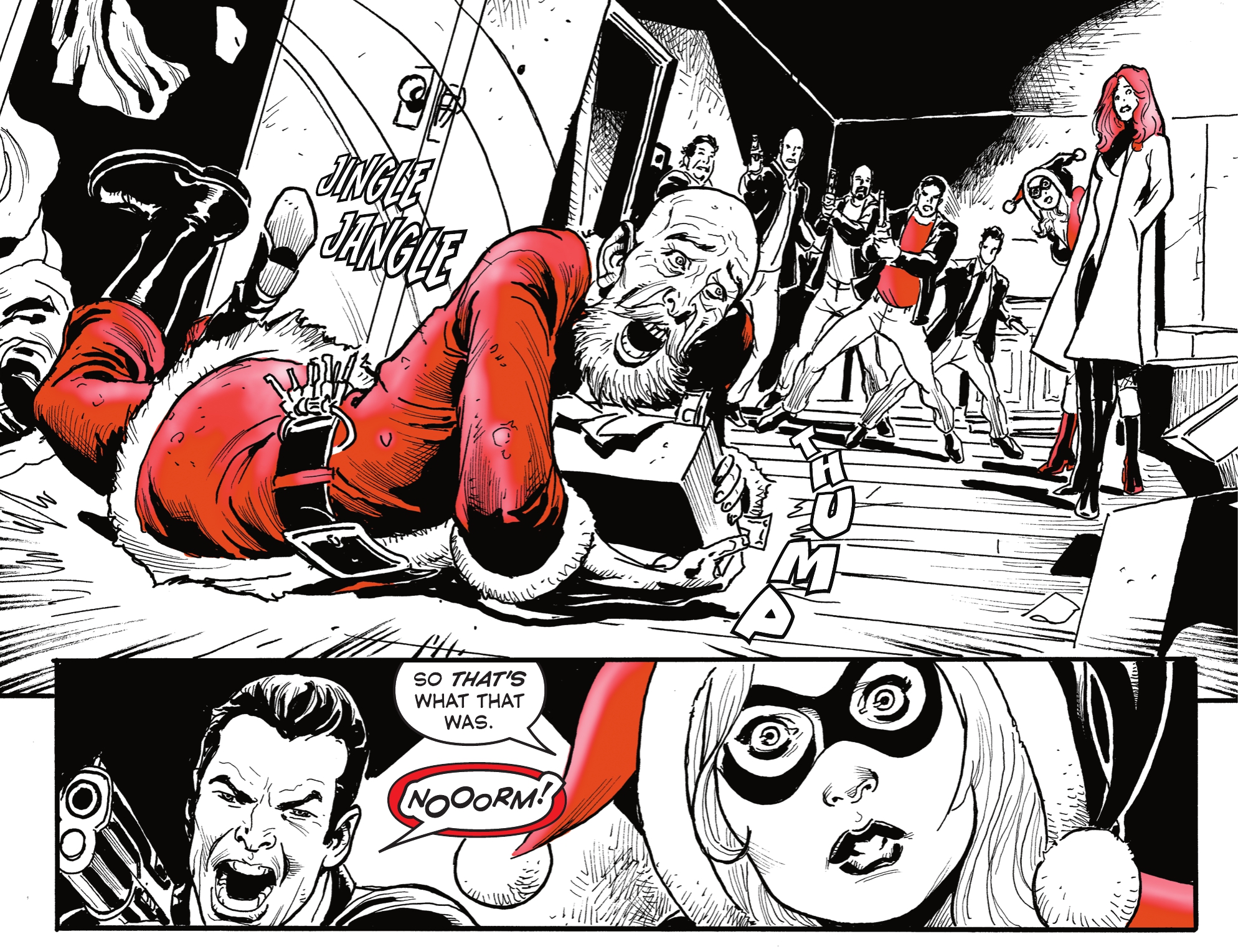 Read online Harley Quinn Black   White   Red comic -  Issue #17 - 13