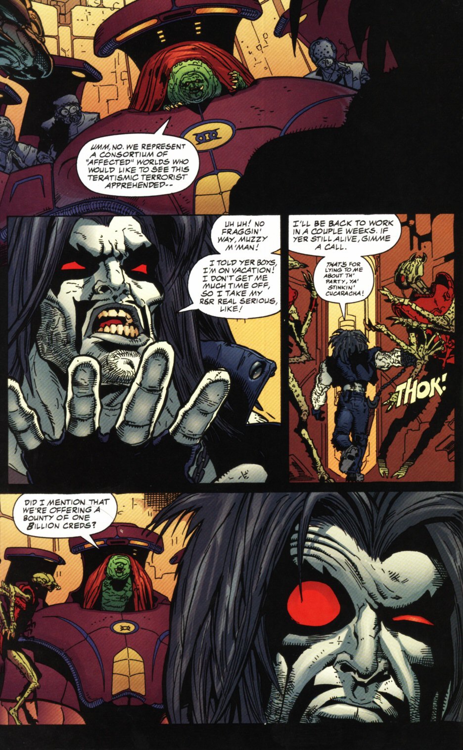 Read online Lobo/Mask comic -  Issue #1 - 7