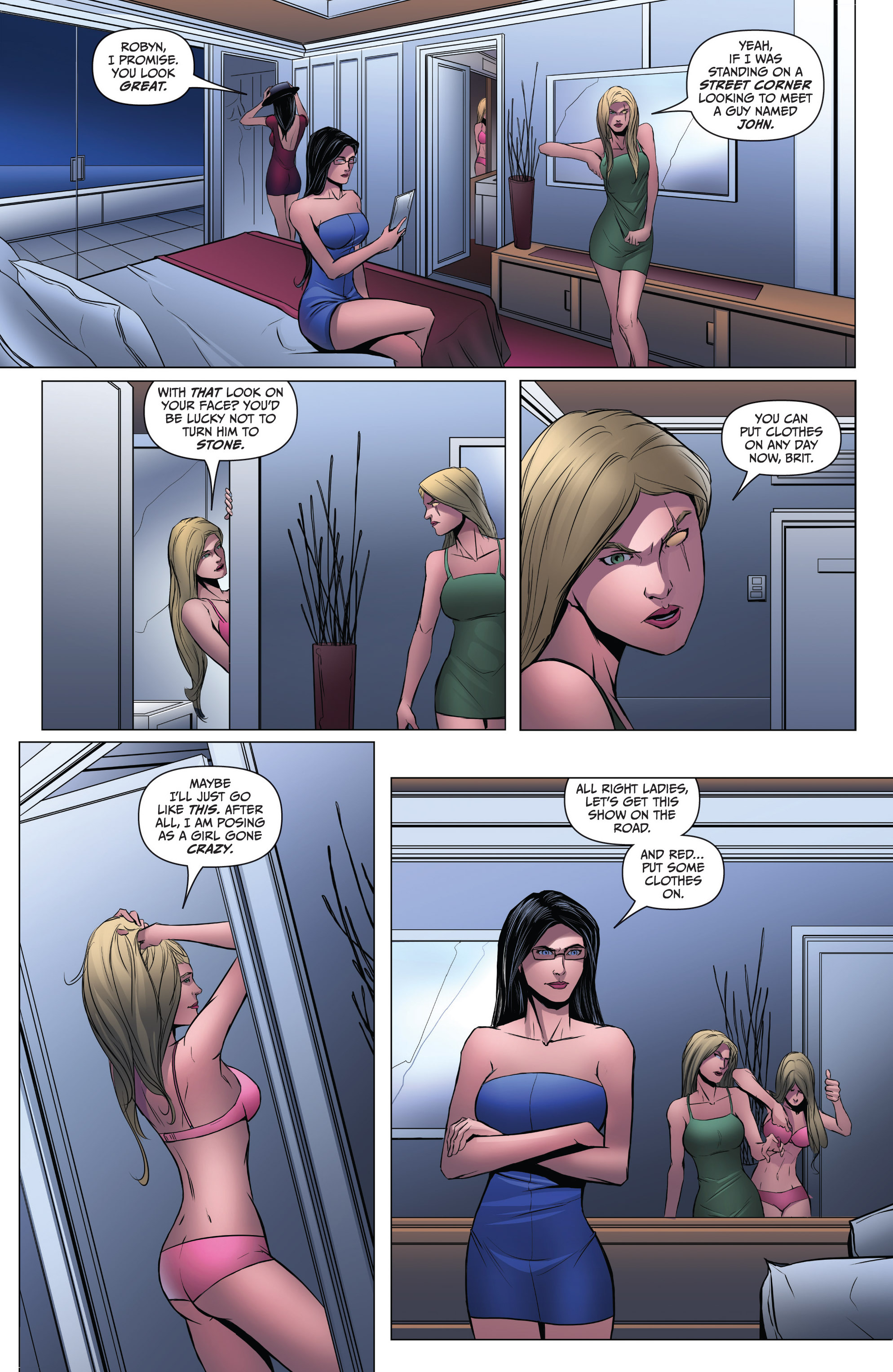 Read online Grimm Fairy Tales: 2014 Swimsuit Special comic -  Issue # Full - 7