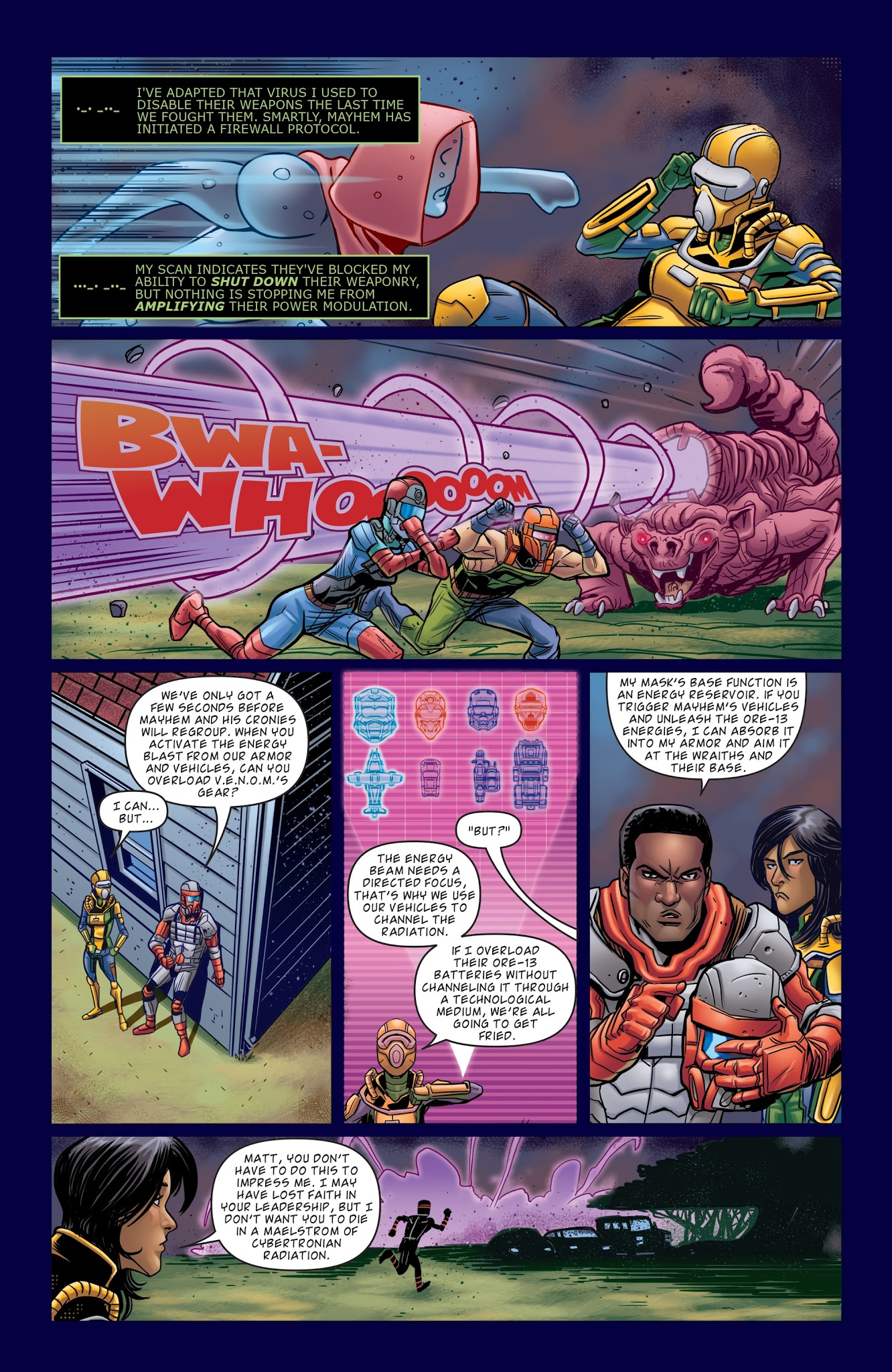 Read online M.A.S.K.: Mobile Armored Strike Kommand comic -  Issue #10 - 11