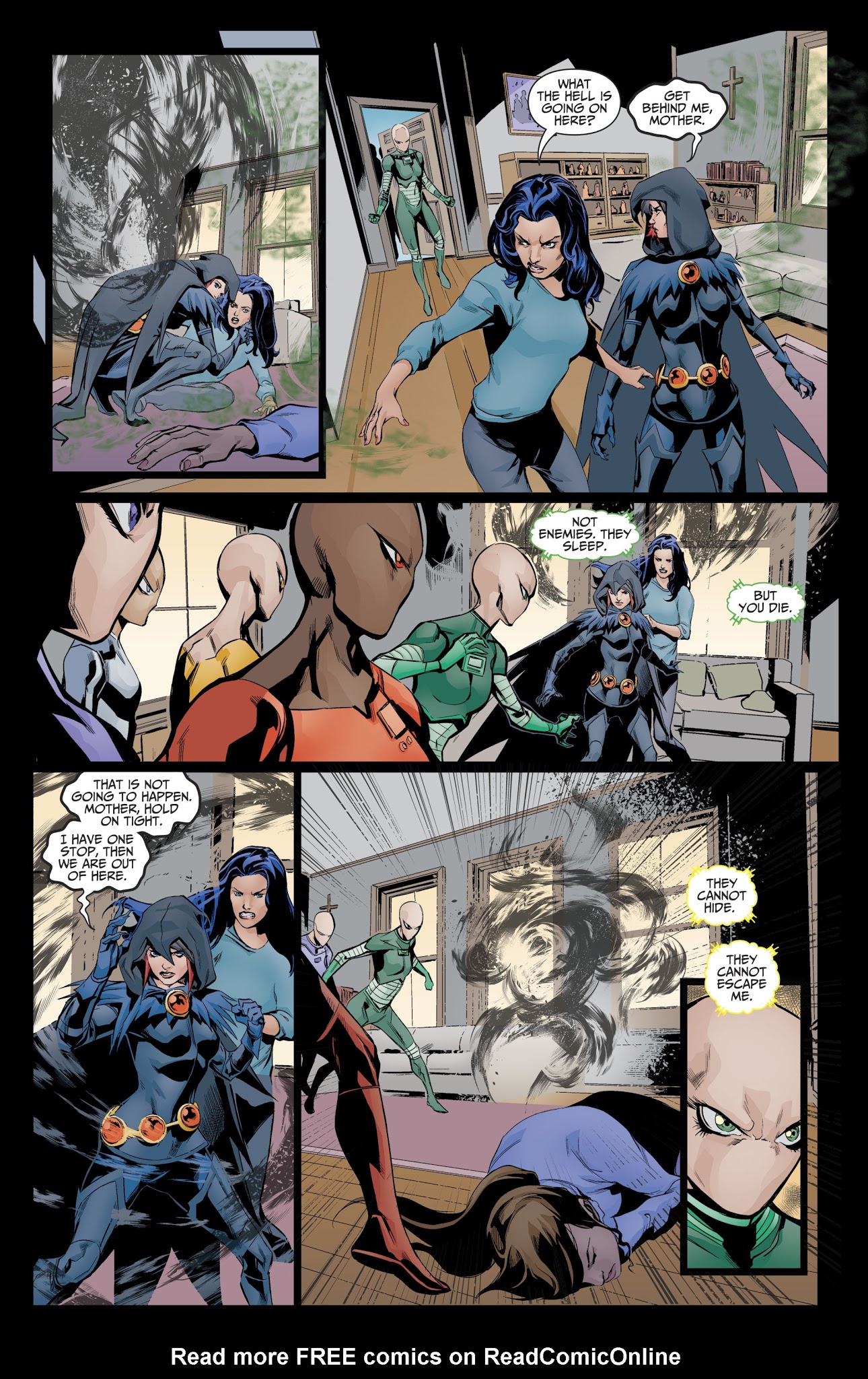 Read online Raven: Daughter of Darkness comic -  Issue #4 - 12