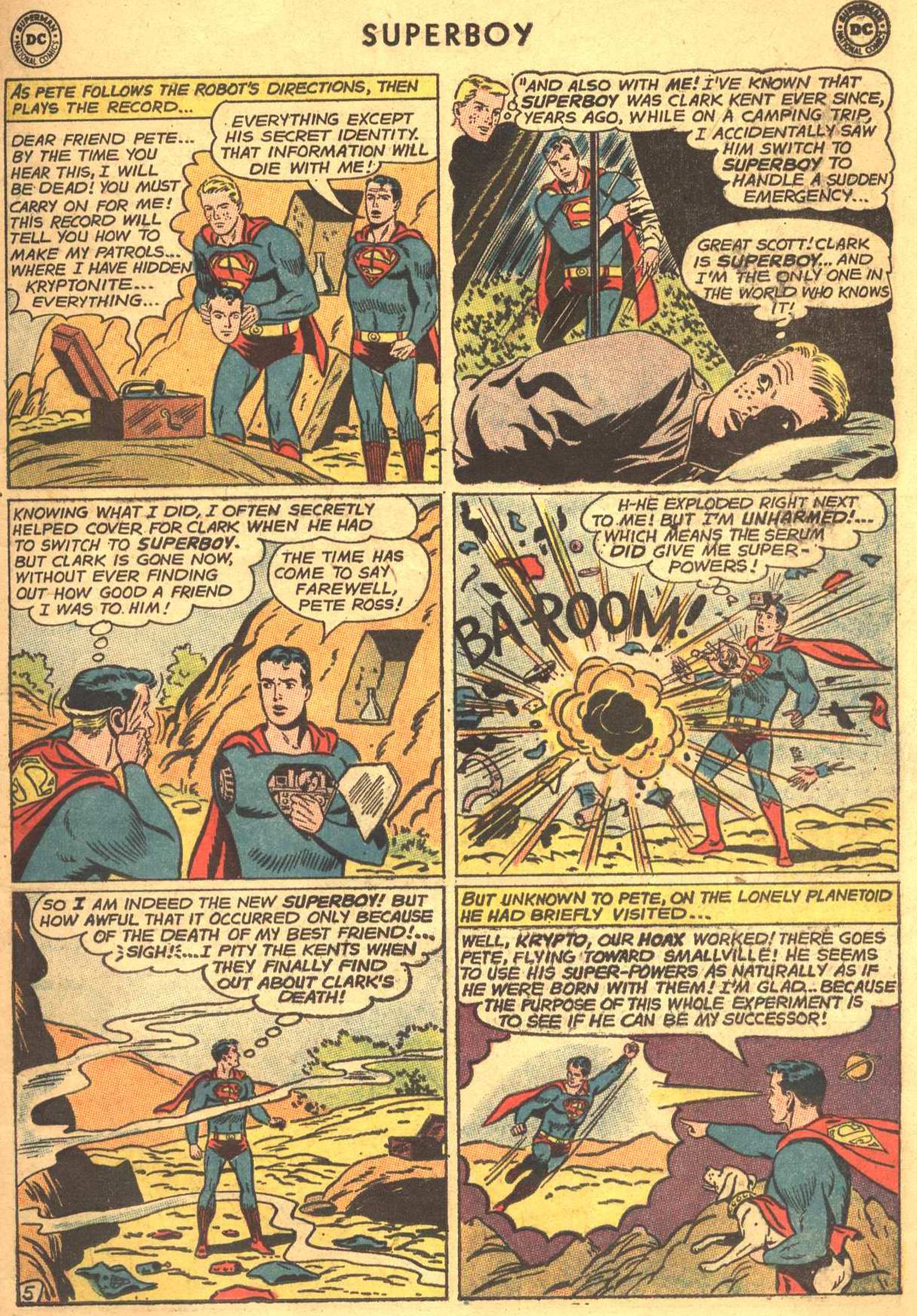 Read online Superboy (1949) comic -  Issue #106 - 6