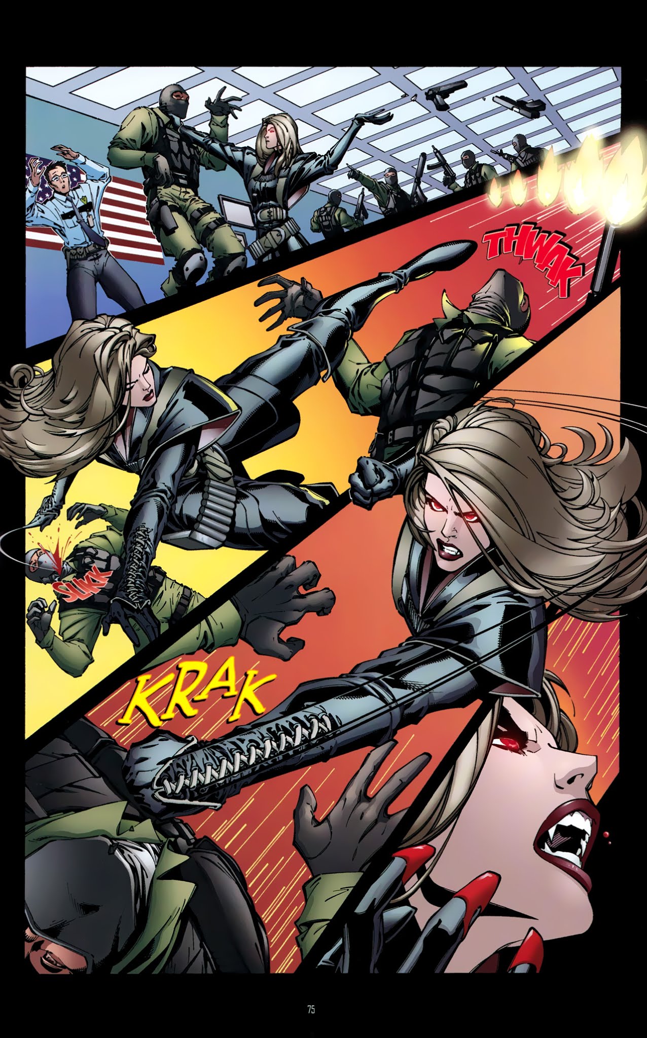 Read online CVO : Covert Vampiric Operations -- 100-Page Spectacular comic -  Issue # TPB - 76